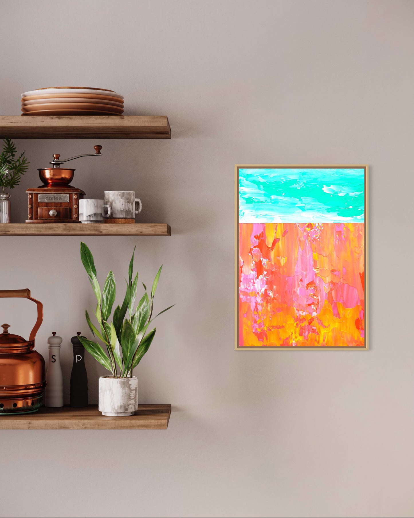 "Summer Morning" - 21x 29,7 cm ( A4 )