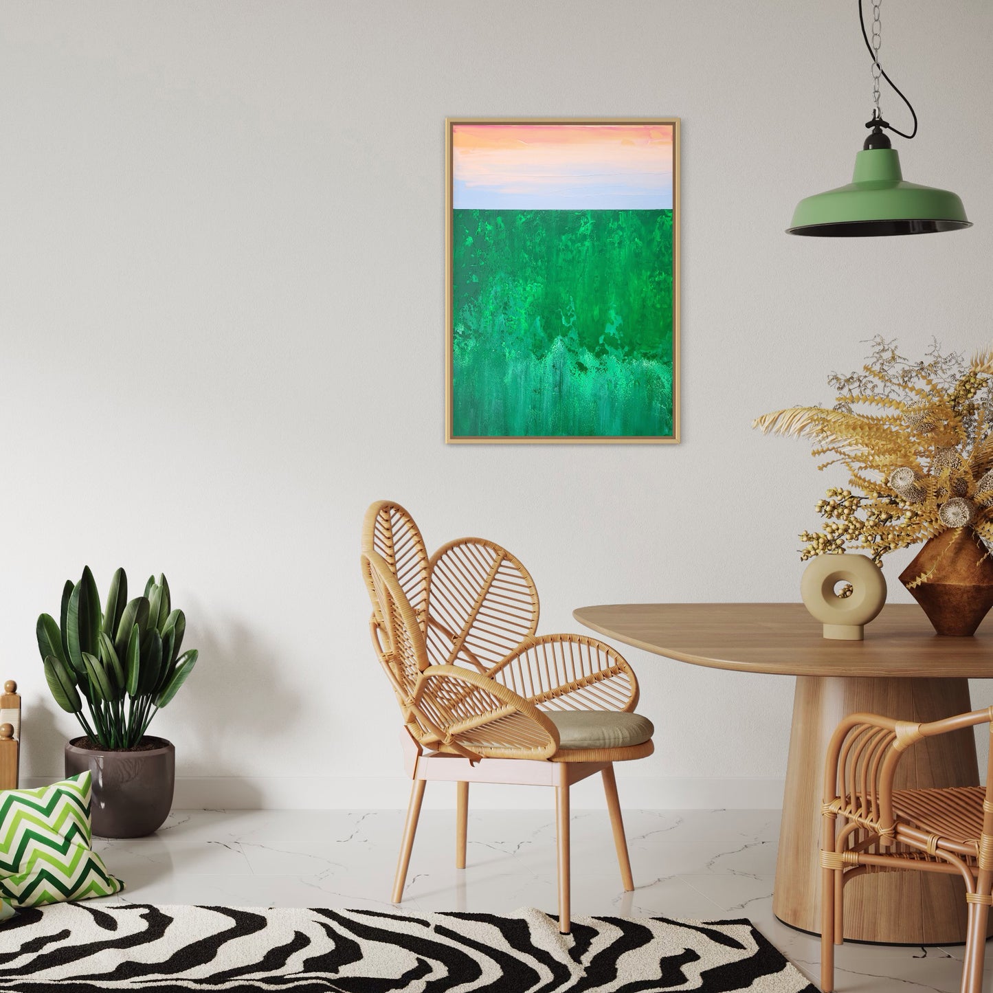 "Forest Sunrise" - 42 x 59.4 cm (A2)