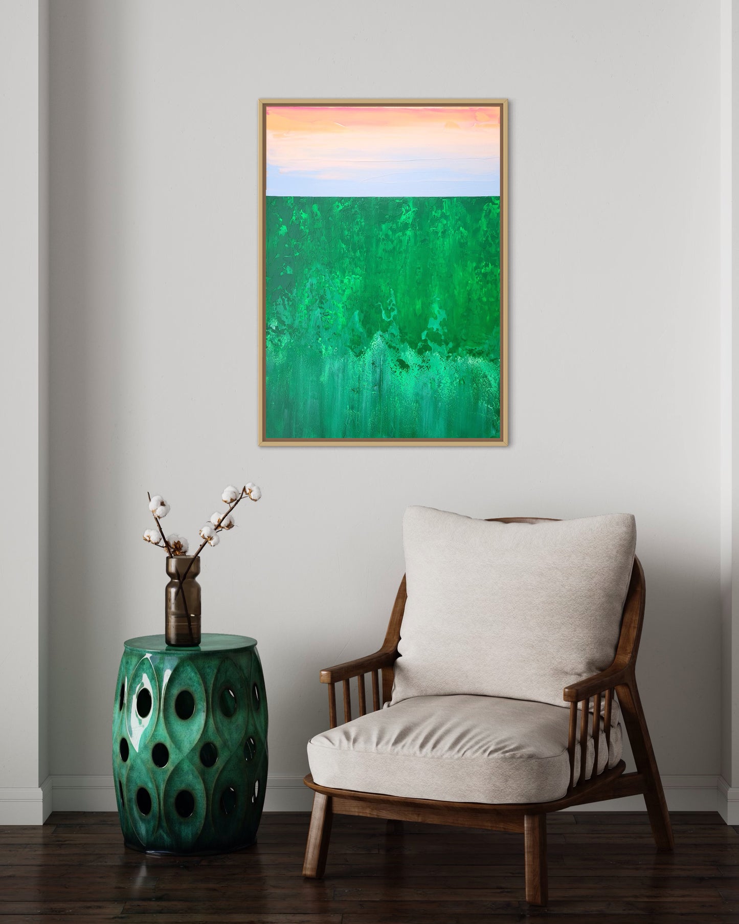 "Forest Sunrise" - 42 x 59.4 cm (A2)