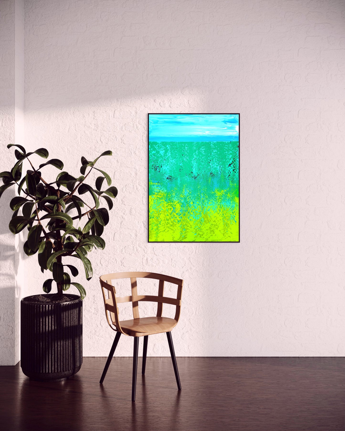 "Forest Odyssey" - 50 x 70 cm.