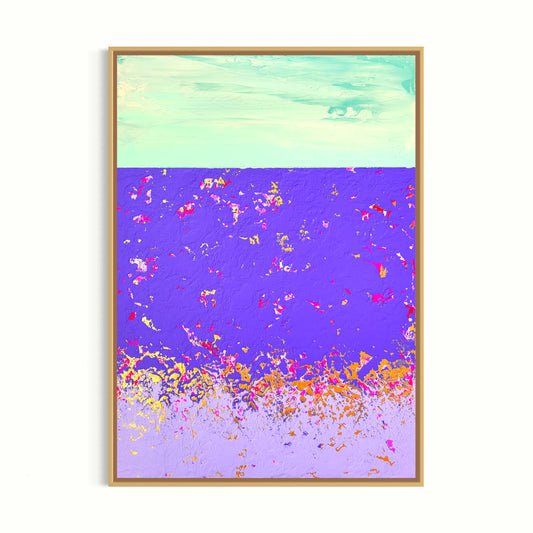 "Lavender Fields II" - 42 x 59.4 cm (A2)