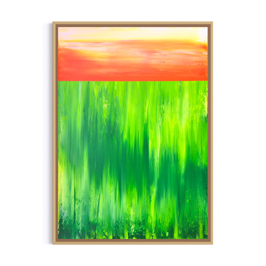 "Forest Morning" - 42 x 59.4 cm (A2)