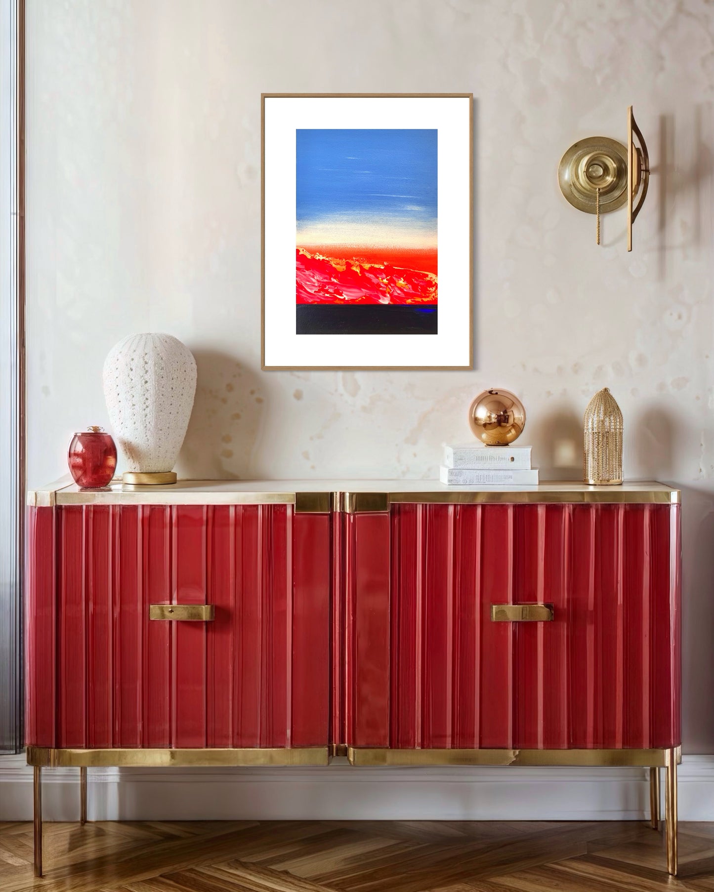 "When The Sky Turns Red" - 21 x 29,7 cm (A4)