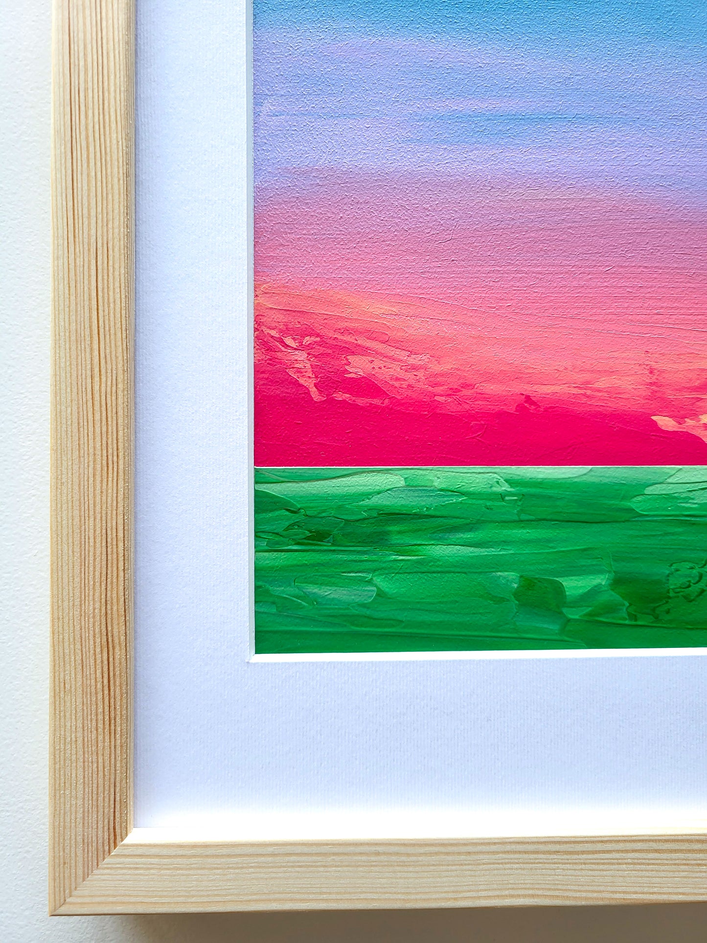 "When The Sky Turns Pink" - 21 x 29.7 cm (A4)