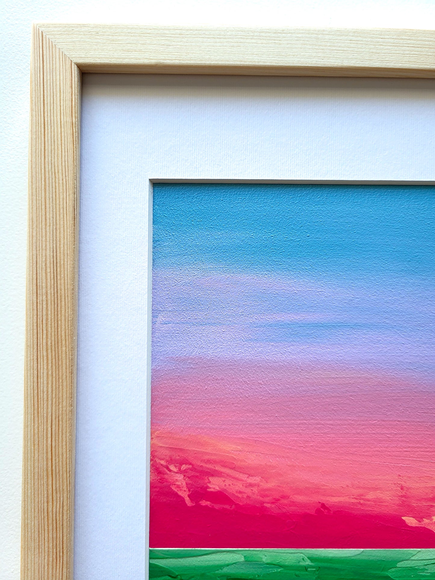 "When The Sky Turns Pink" - 21 x 29.7 cm (A4)