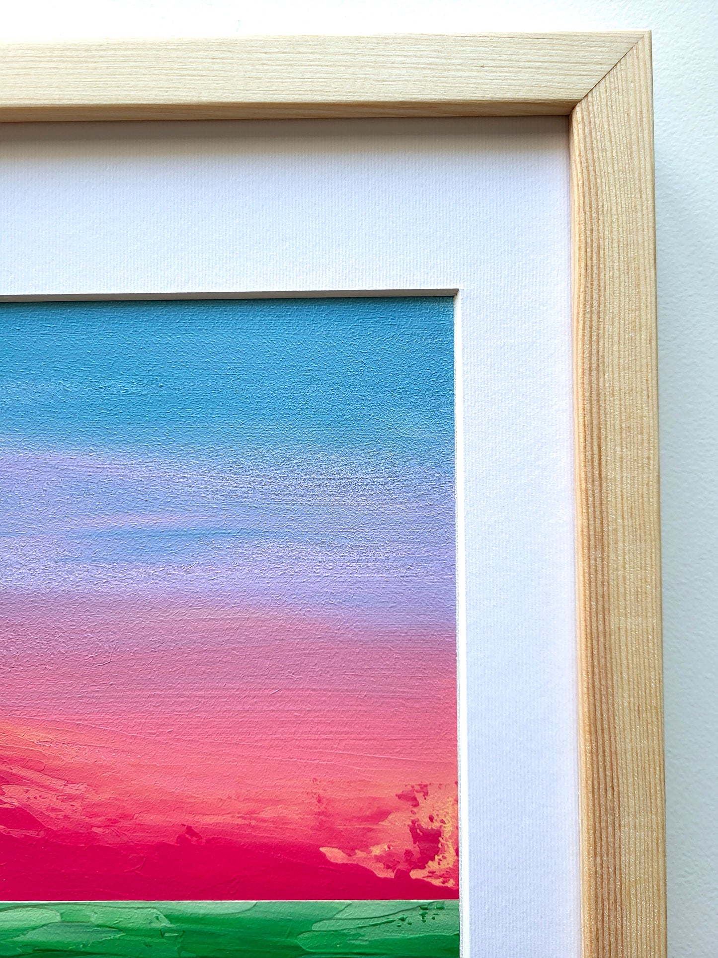 "When The Sky Turns Pink" - 21 x 29.7 cm (A4)