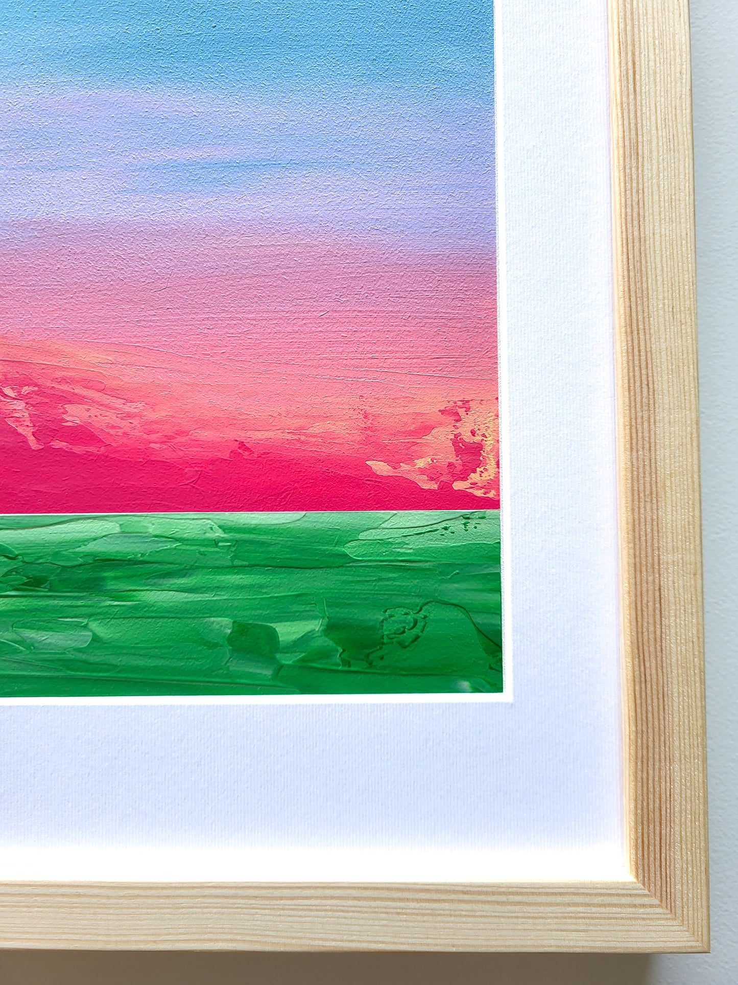 "When The Sky Turns Pink" - 21 x 29.7 cm (A4)