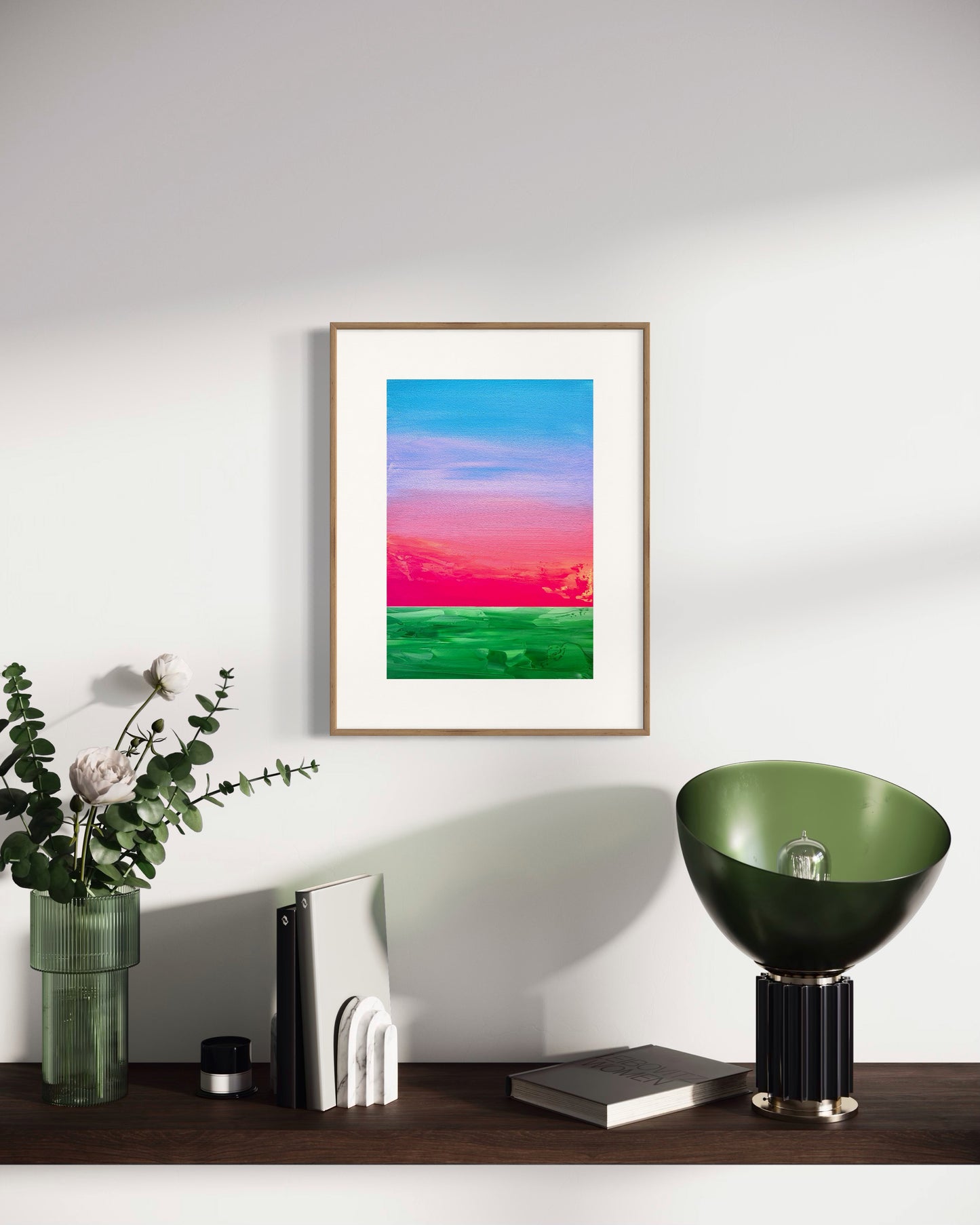 "When The Sky Turns Pink" - 21 x 29.7 cm (A4)