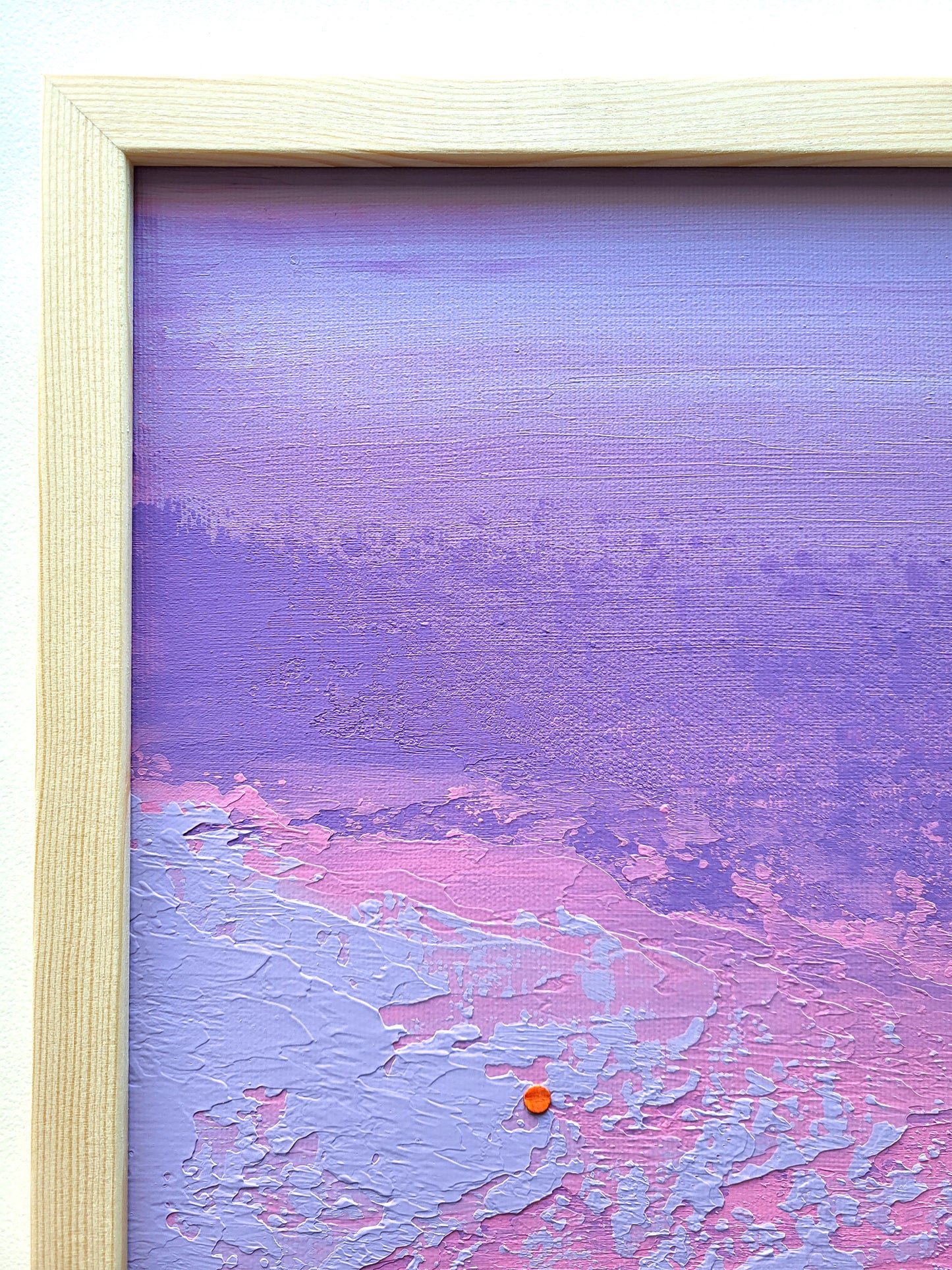 "Sage Fields" - 40 x 40 cm