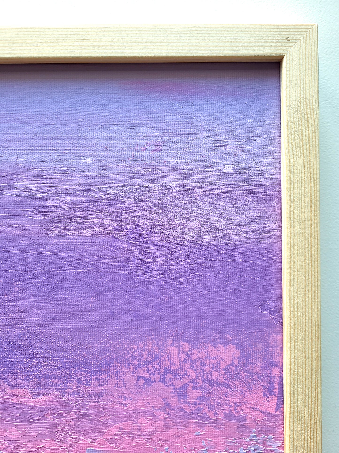 "Sage Fields" - 40 x 40 cm