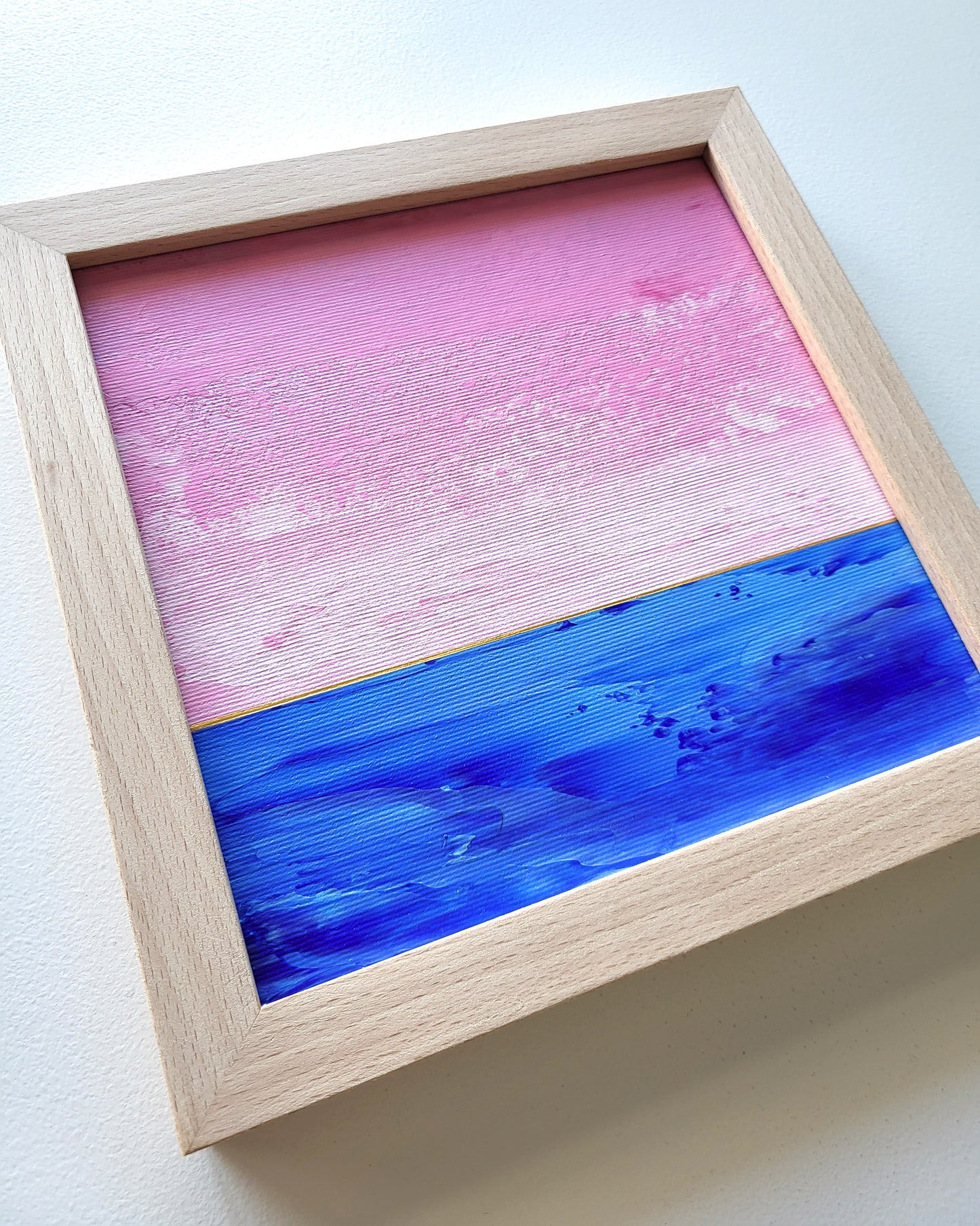 "Calmness Of The Ocean" - 20 x 20 cm