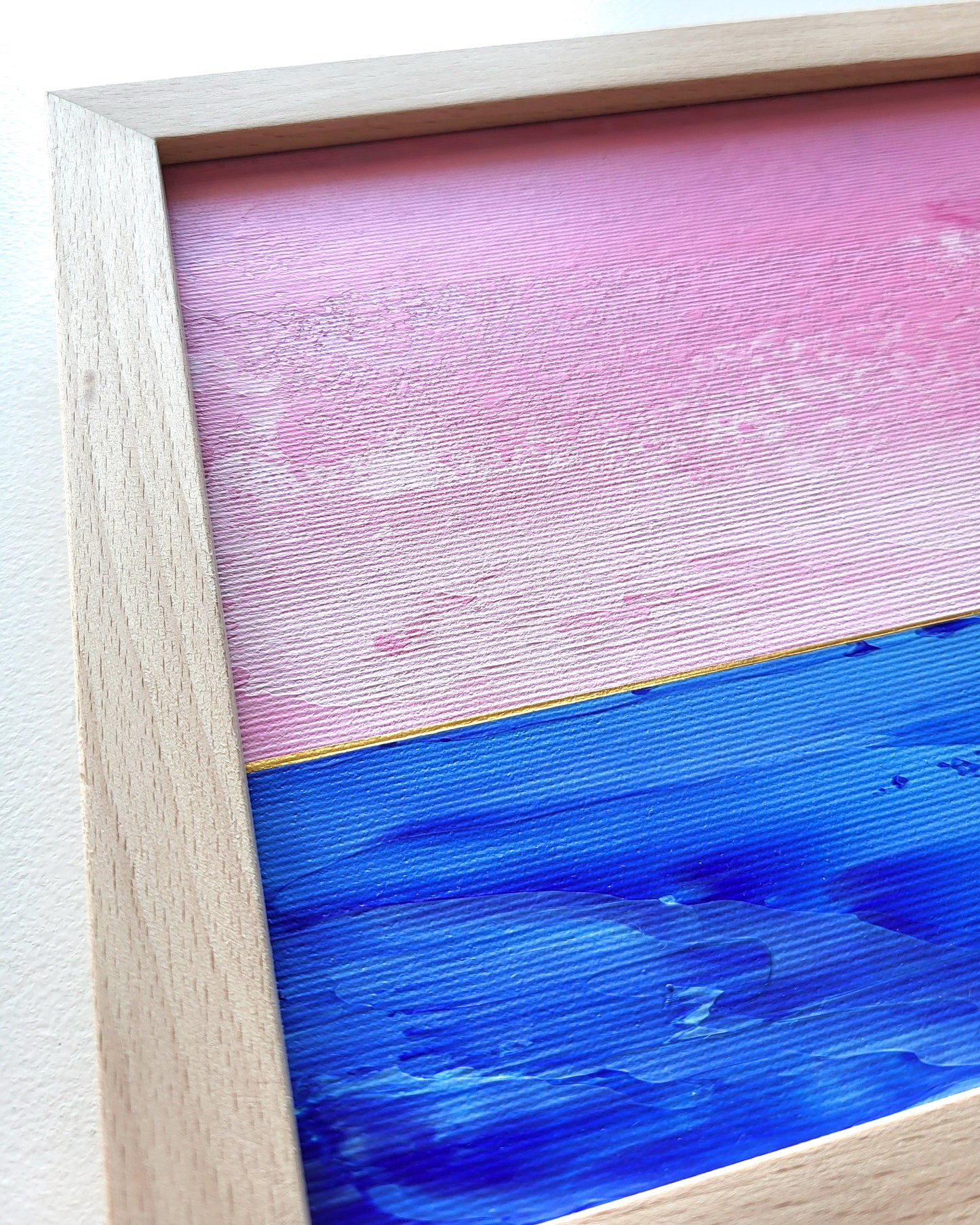 "Calmness Of The Ocean" - 20 x 20 cm