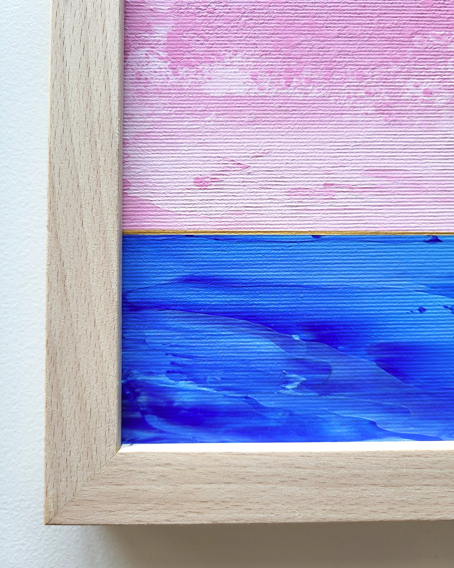 "Calmness Of The Ocean" - 20 x 20 cm