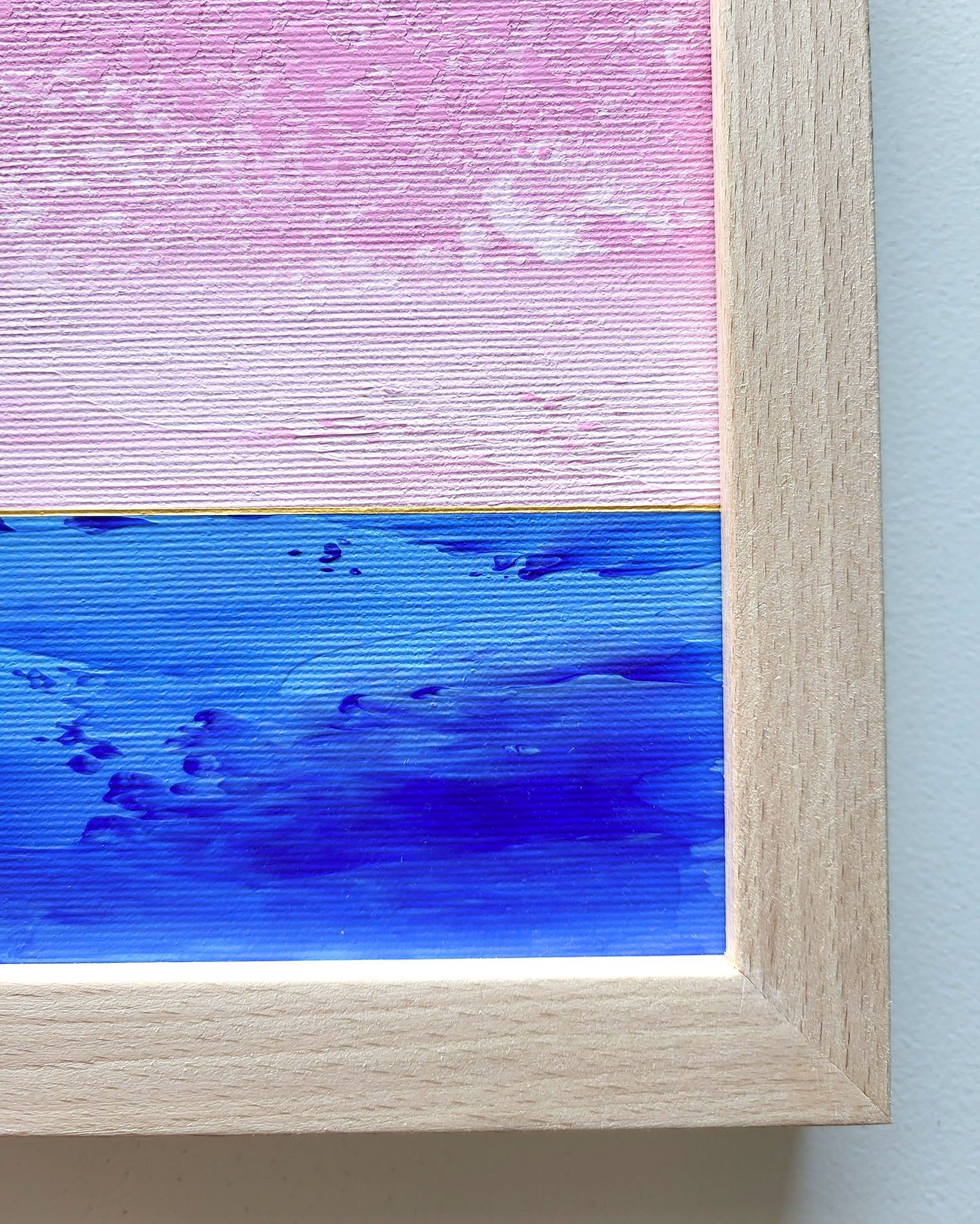 "Calmness Of The Ocean" - 20 x 20 cm