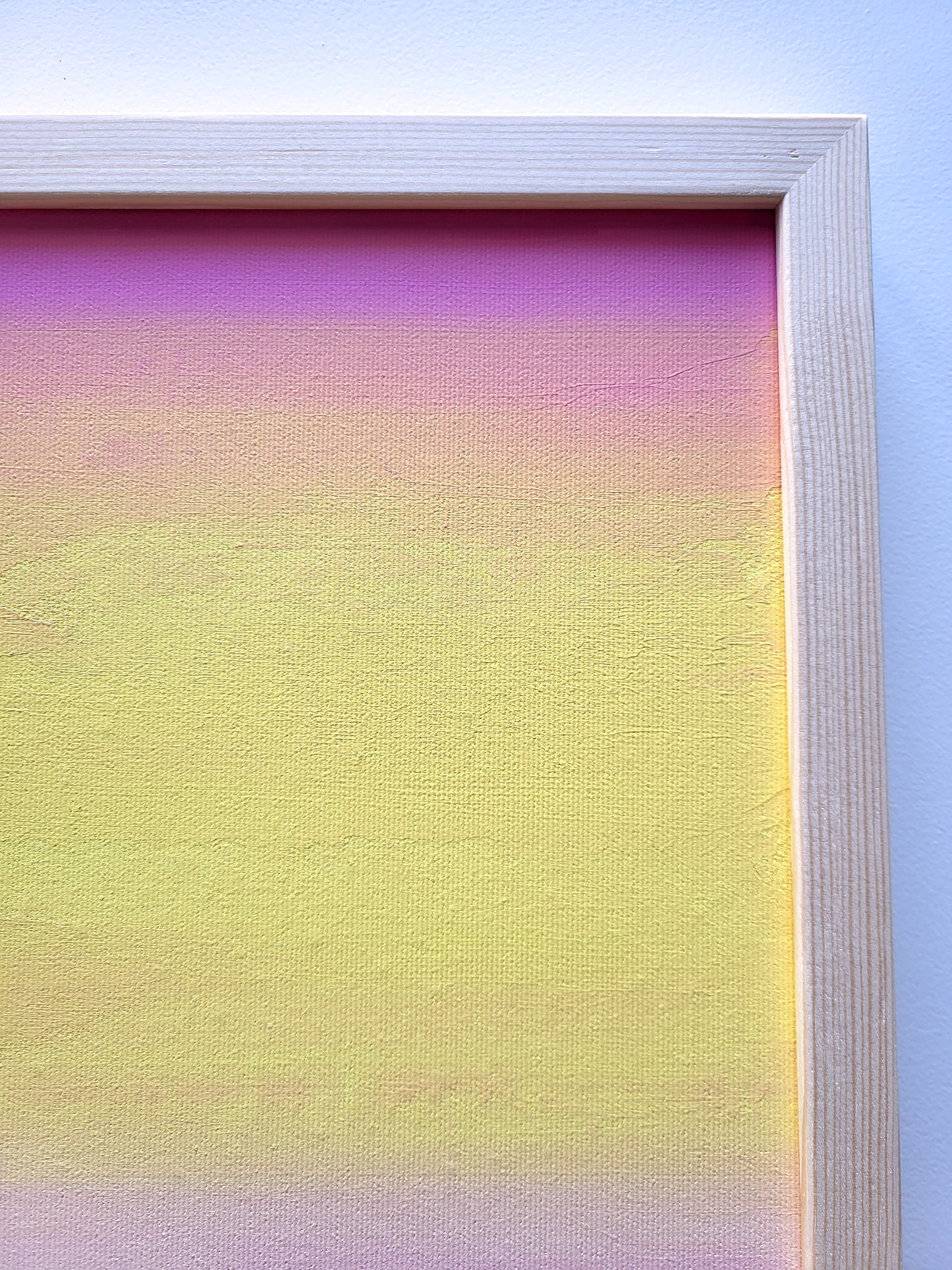 "Emerald Depths" - 40 x 40 cm