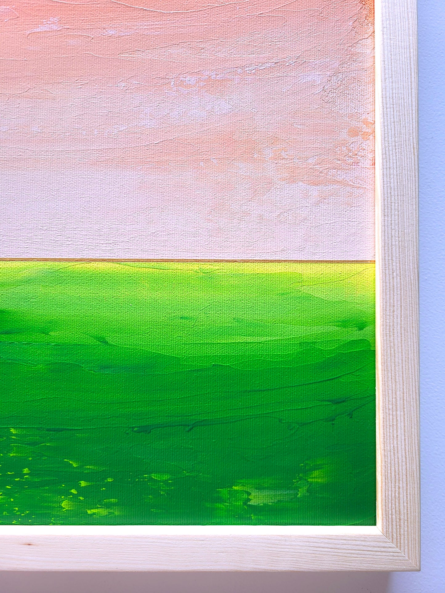 "Midsummer Grass" - 40 x 40 cm