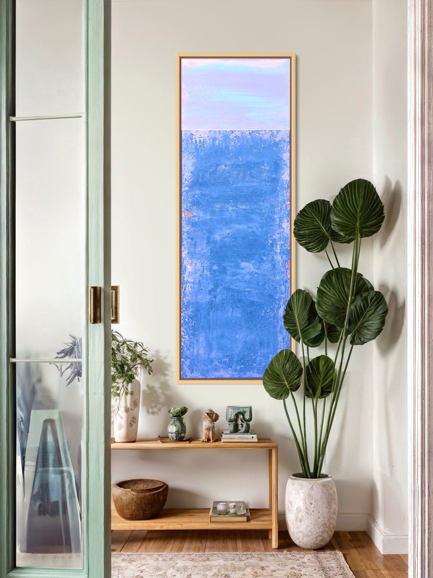 "Misty Fields" - 35 x 100 cm