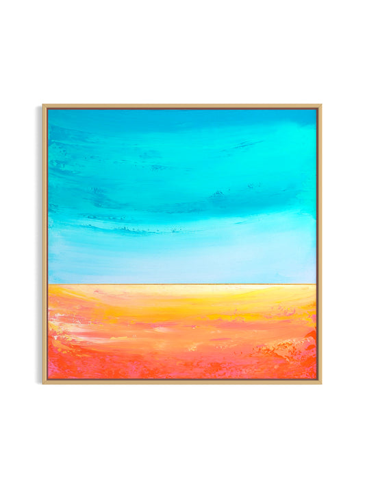 "Summer Fields" - 40 x 40 cm