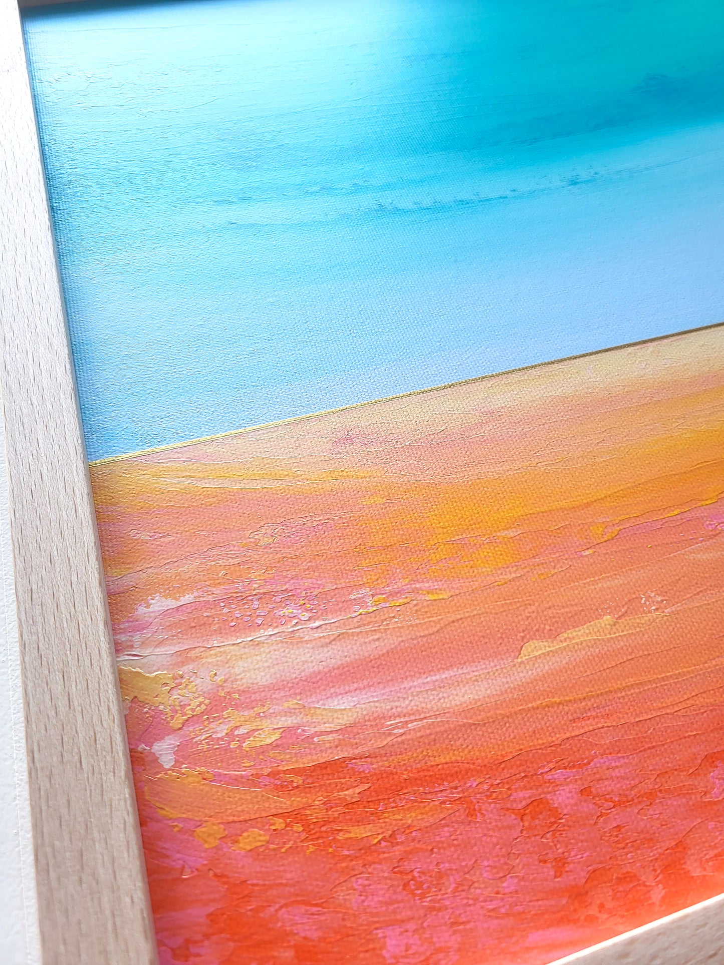 "Summer Fields" - 40 x 40 cm