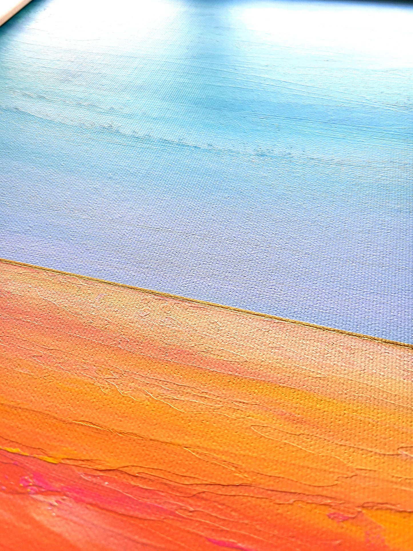 "Summer Fields" - 40 x 40 cm