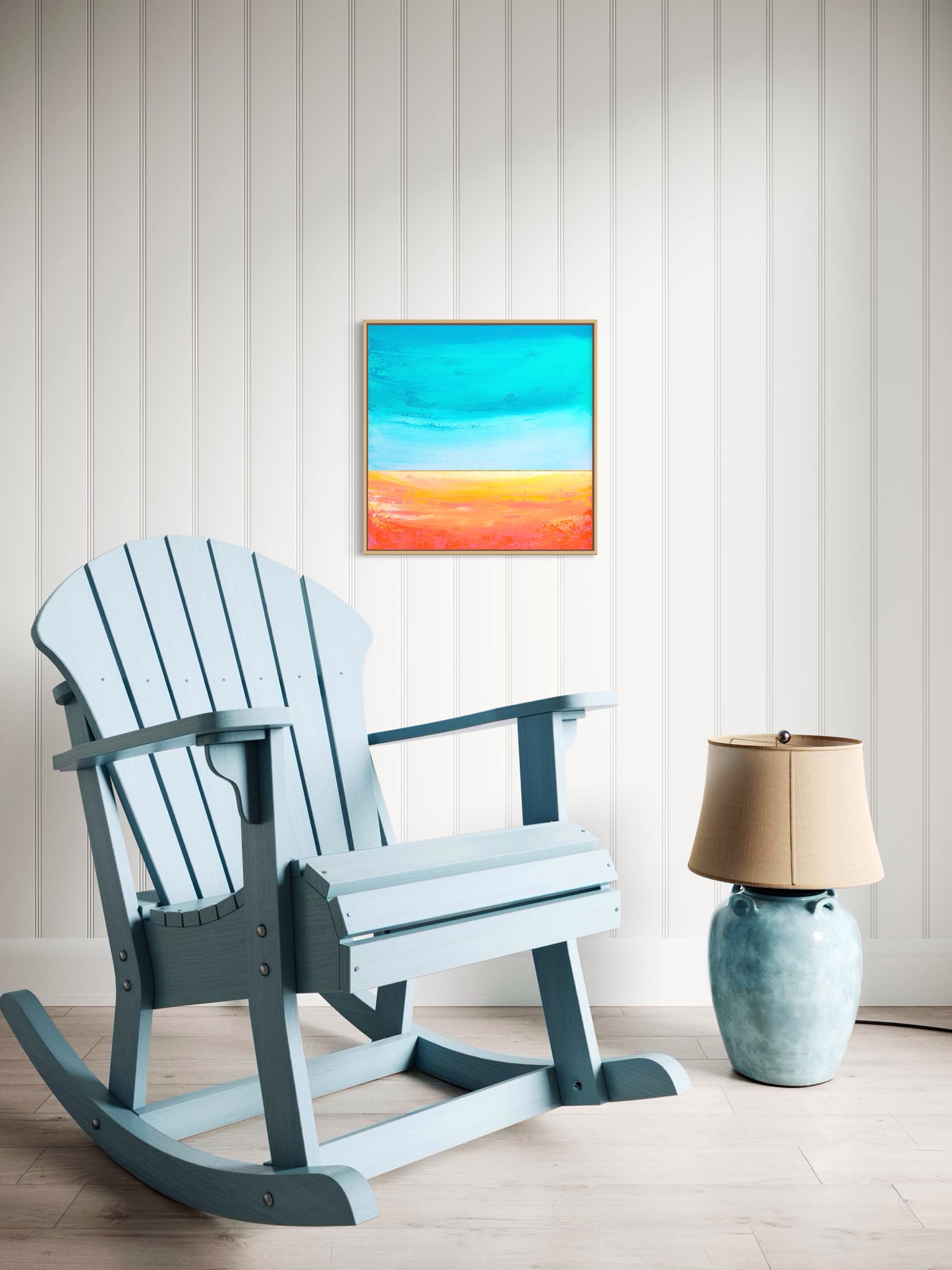 "Summer Fields" - 40 x 40 cm