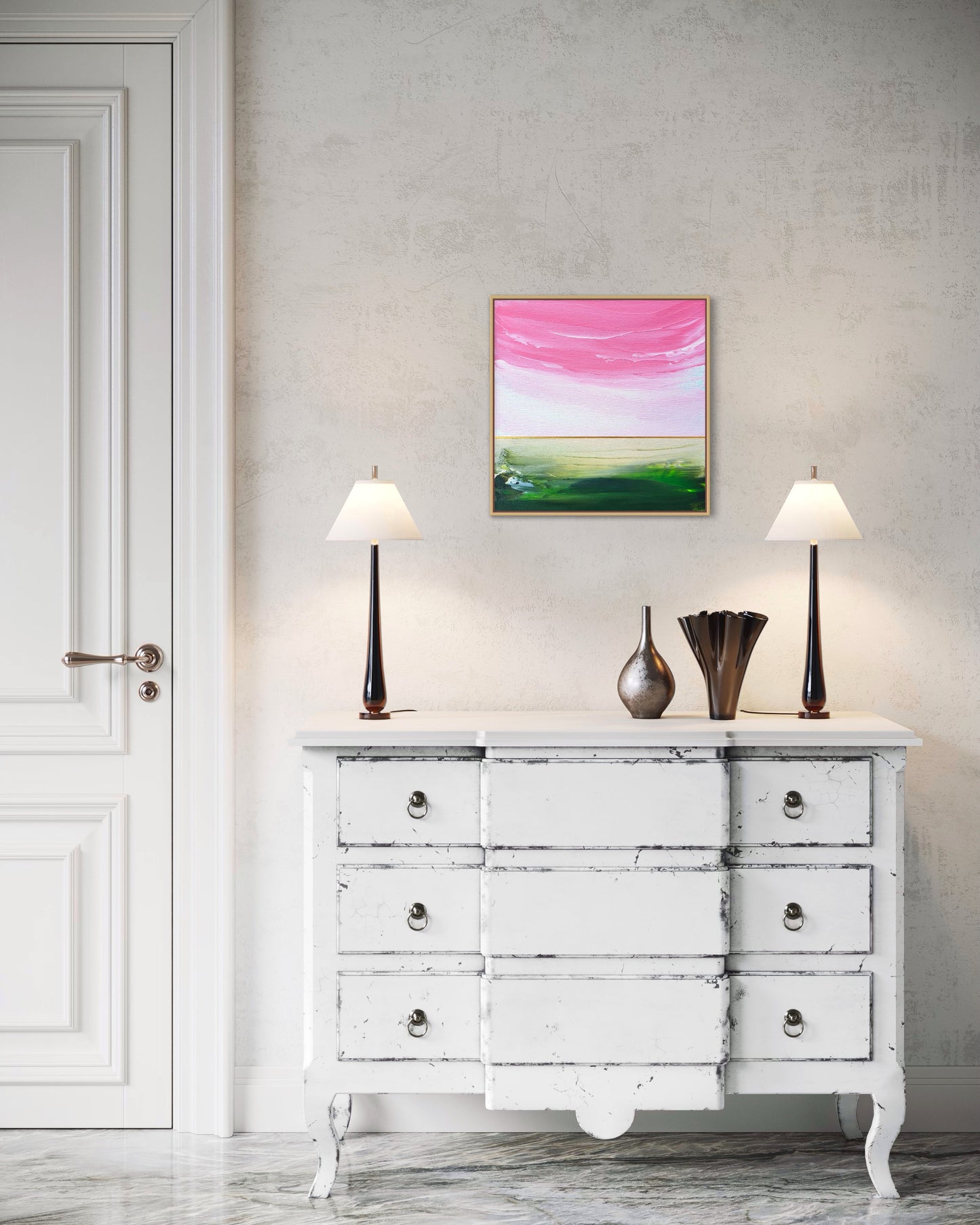 "Grass Melody" - 20 x 20 cm