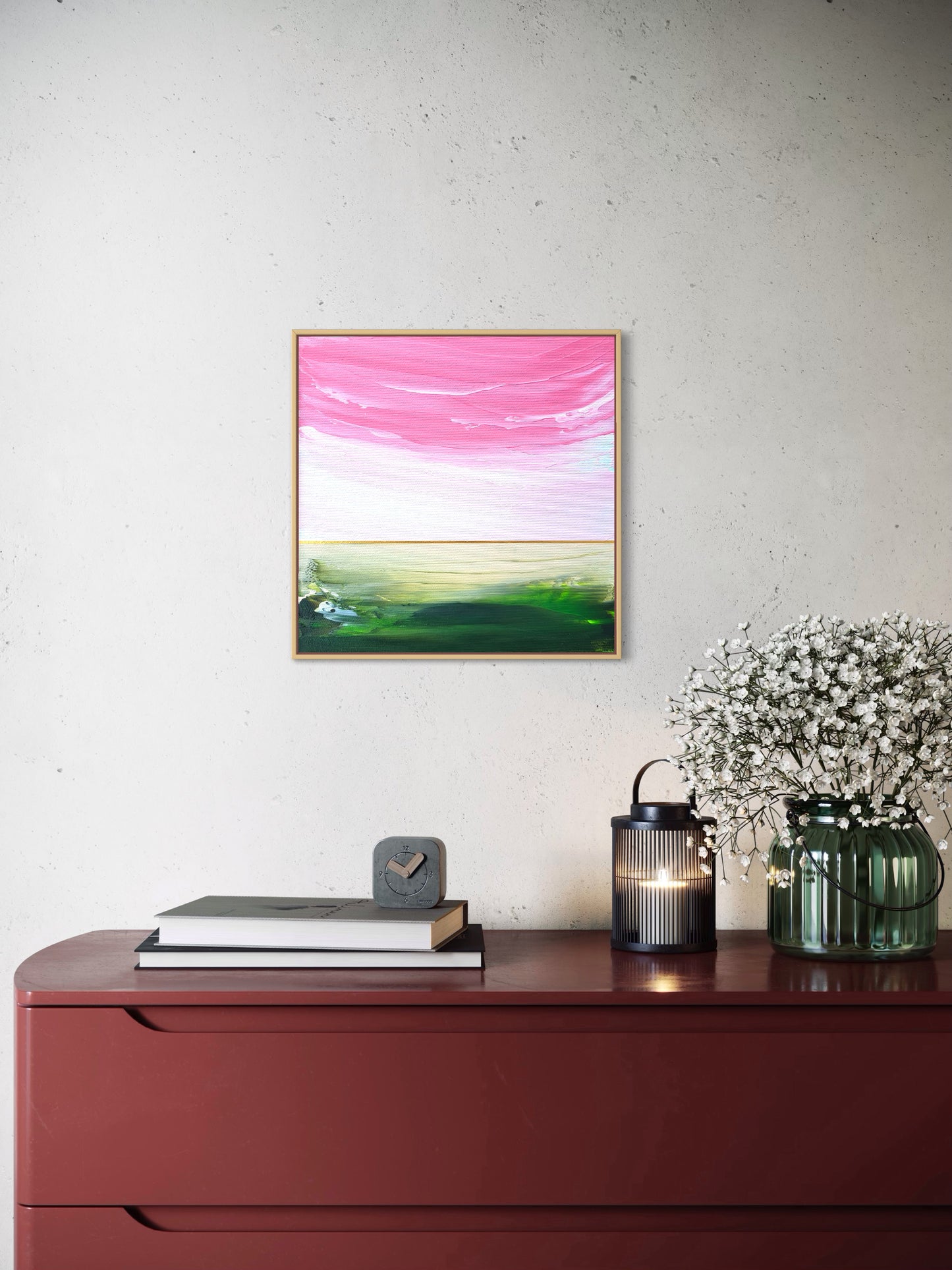 "Grass Melody" - 20 x 20 cm