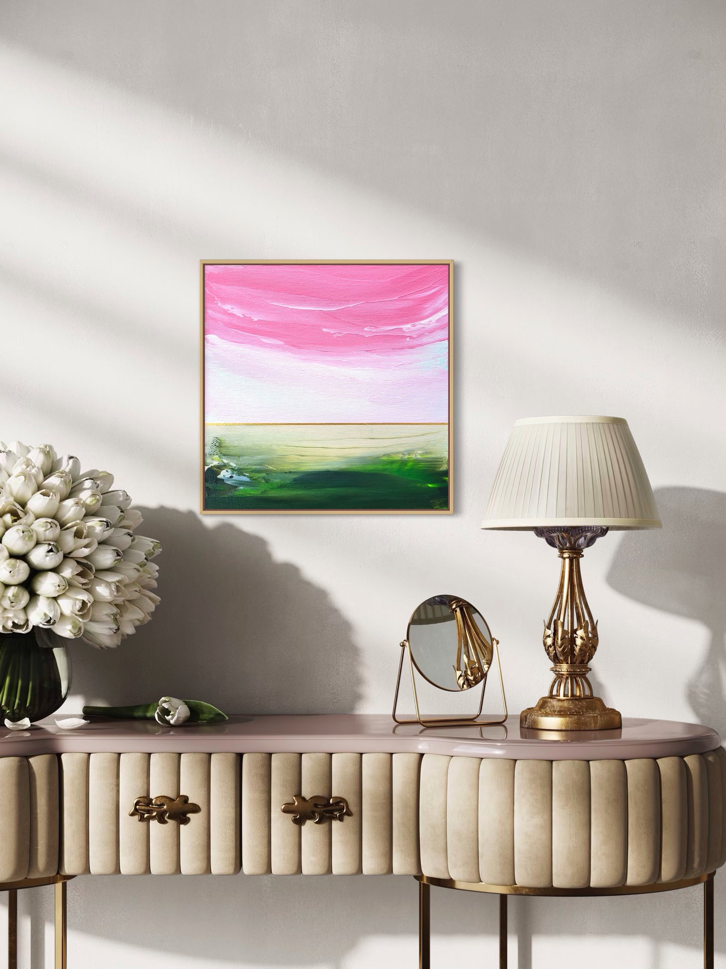 "Grass Melody" - 20 x 20 cm