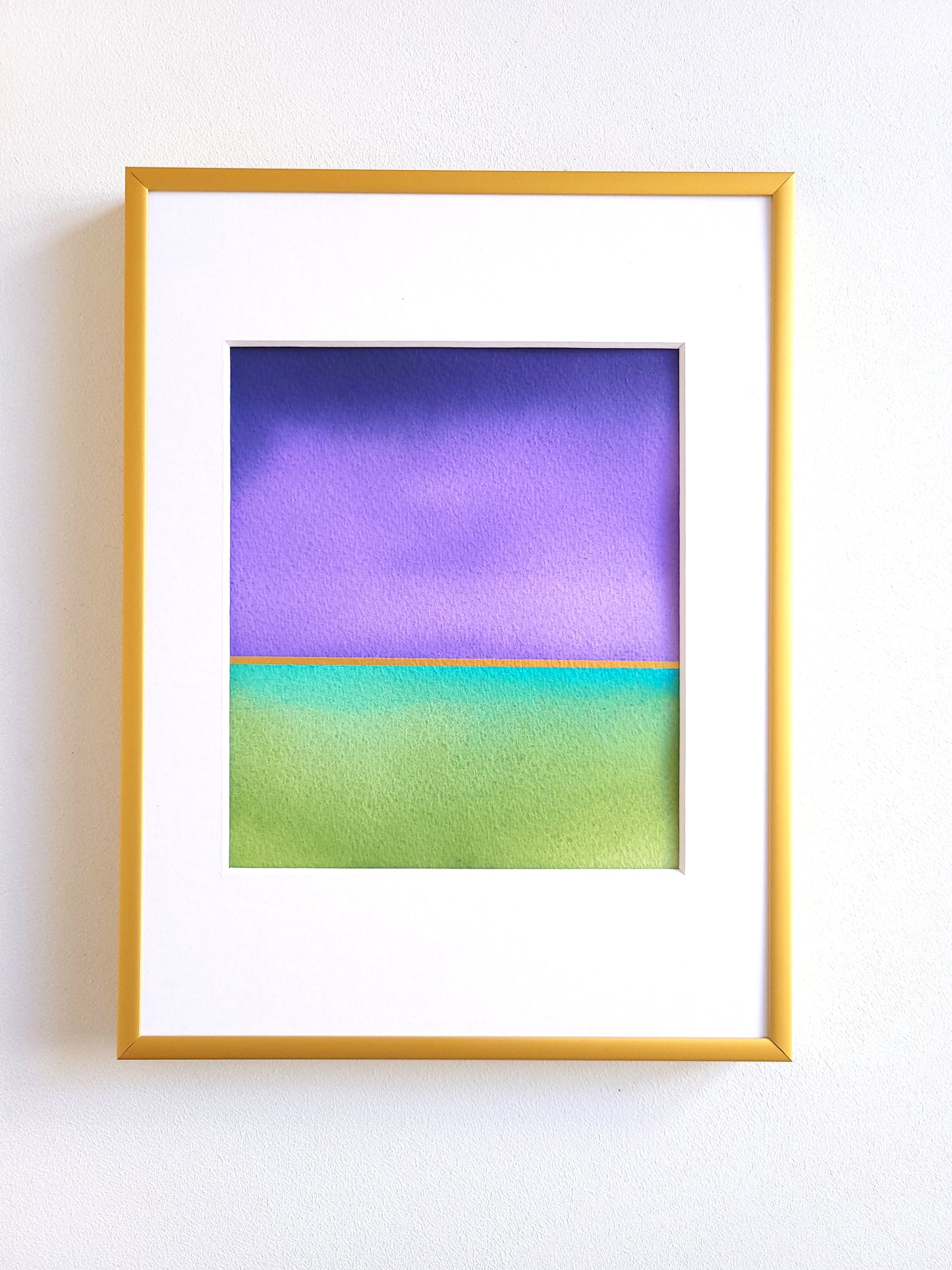 "Golden Horizon" ( 17/2026 ) - 18 x 24 cm