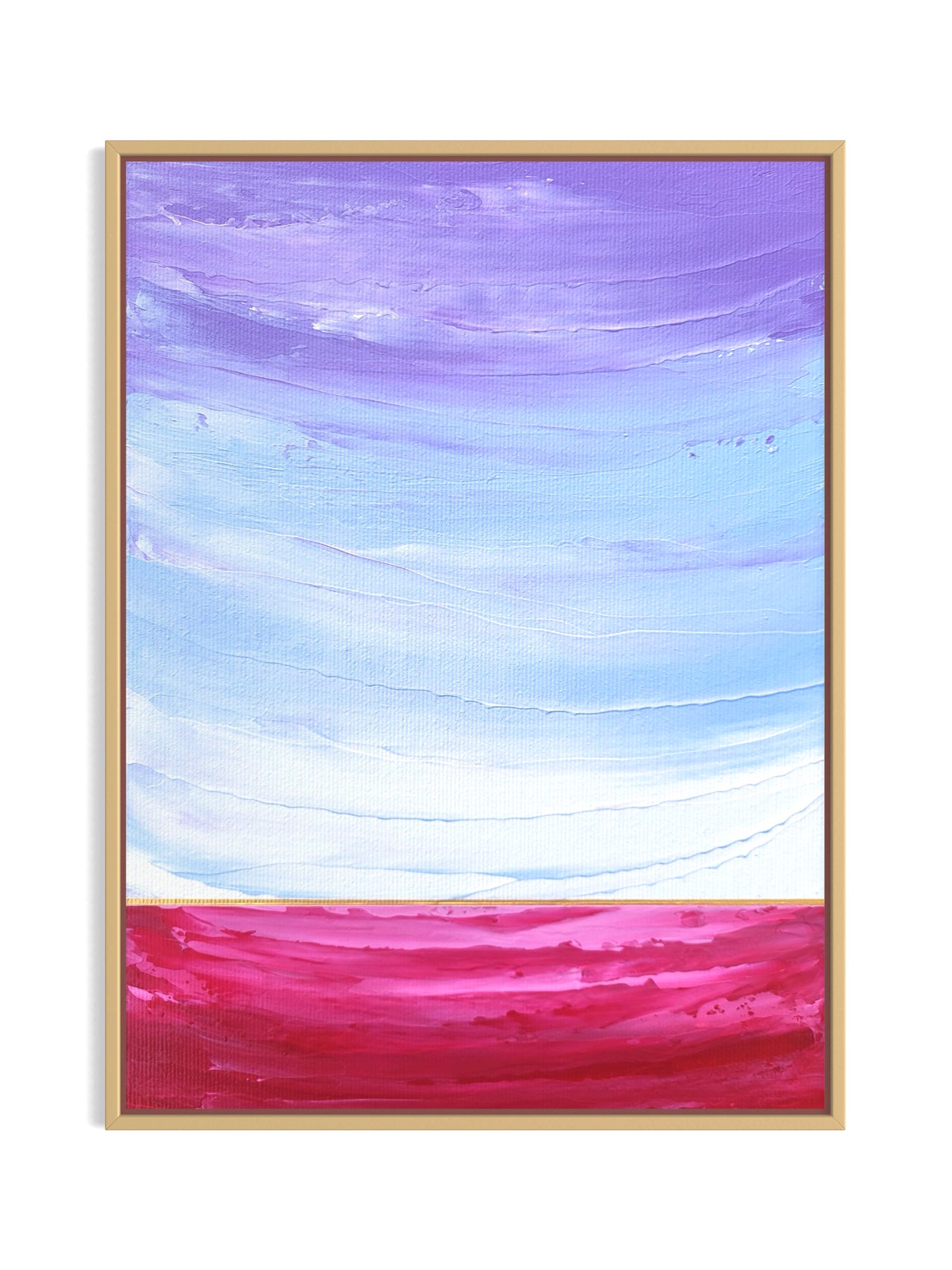 "Lavender Sky" - 18 x 24 cm