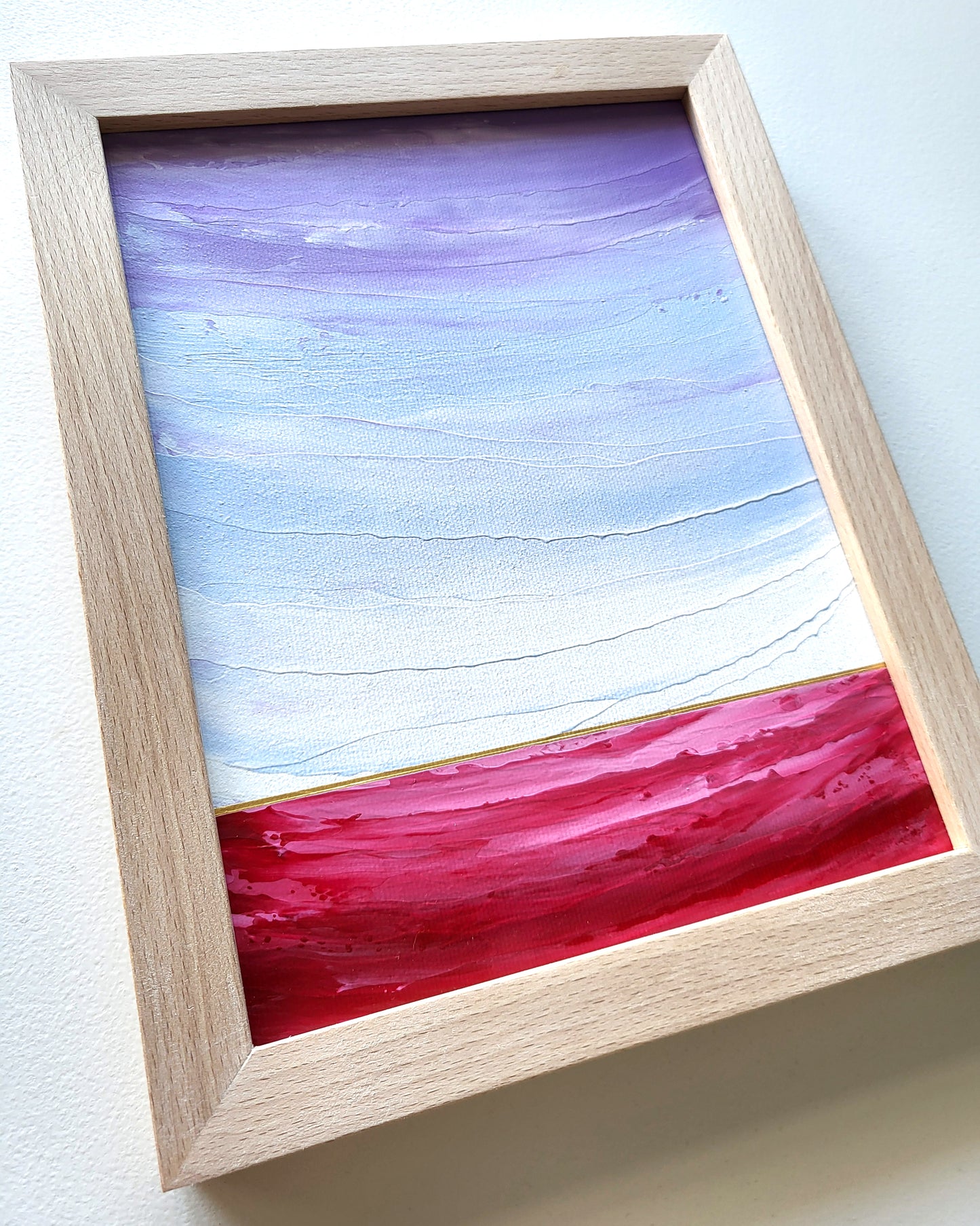 "Lavender Sky" - 18 x 24 cm