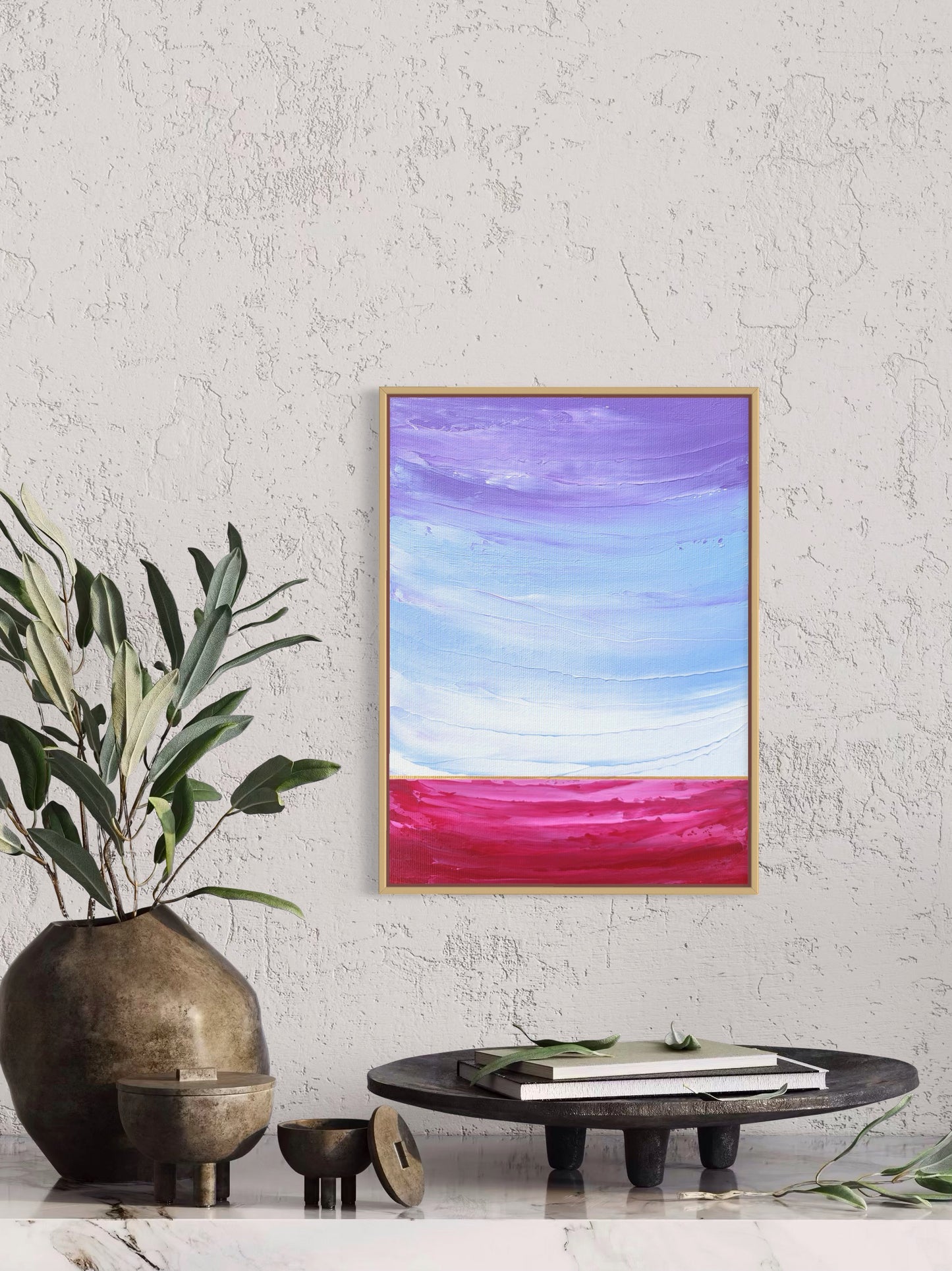 "Lavender Sky" - 18 x 24 cm