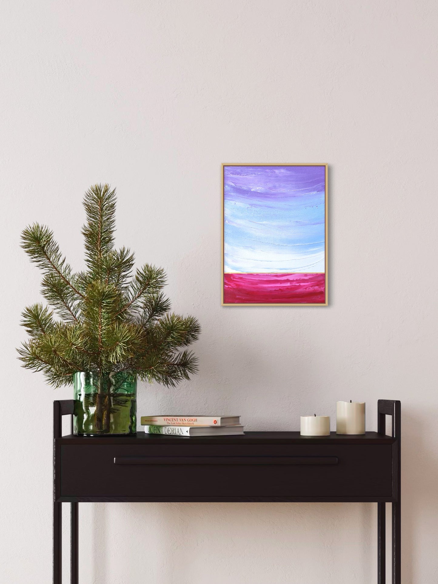 "Lavender Sky" - 18 x 24 cm