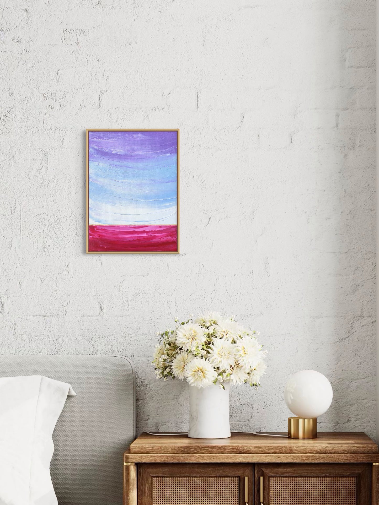 "Lavender Sky" - 18 x 24 cm