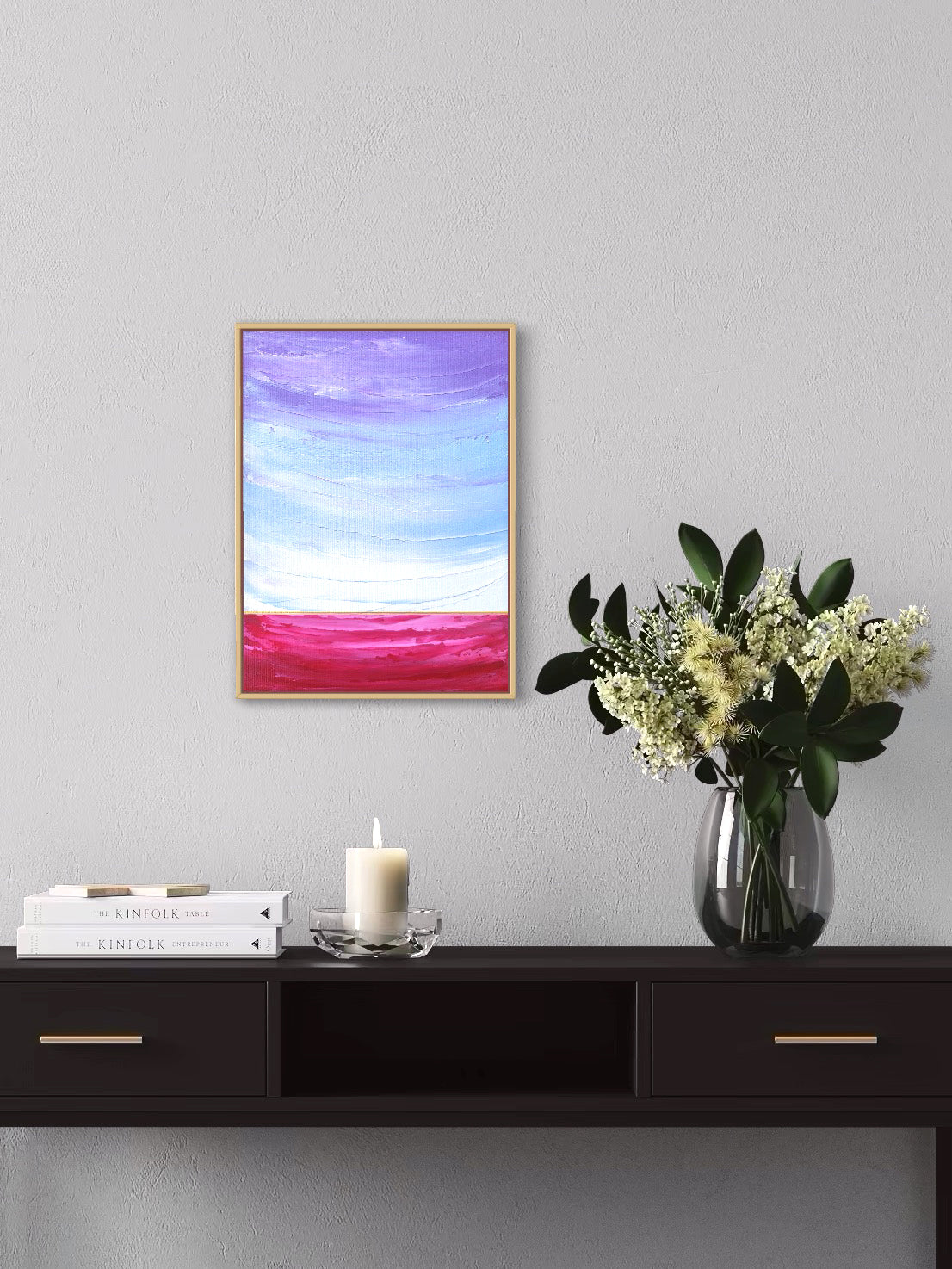 "Lavender Sky" - 18 x 24 cm