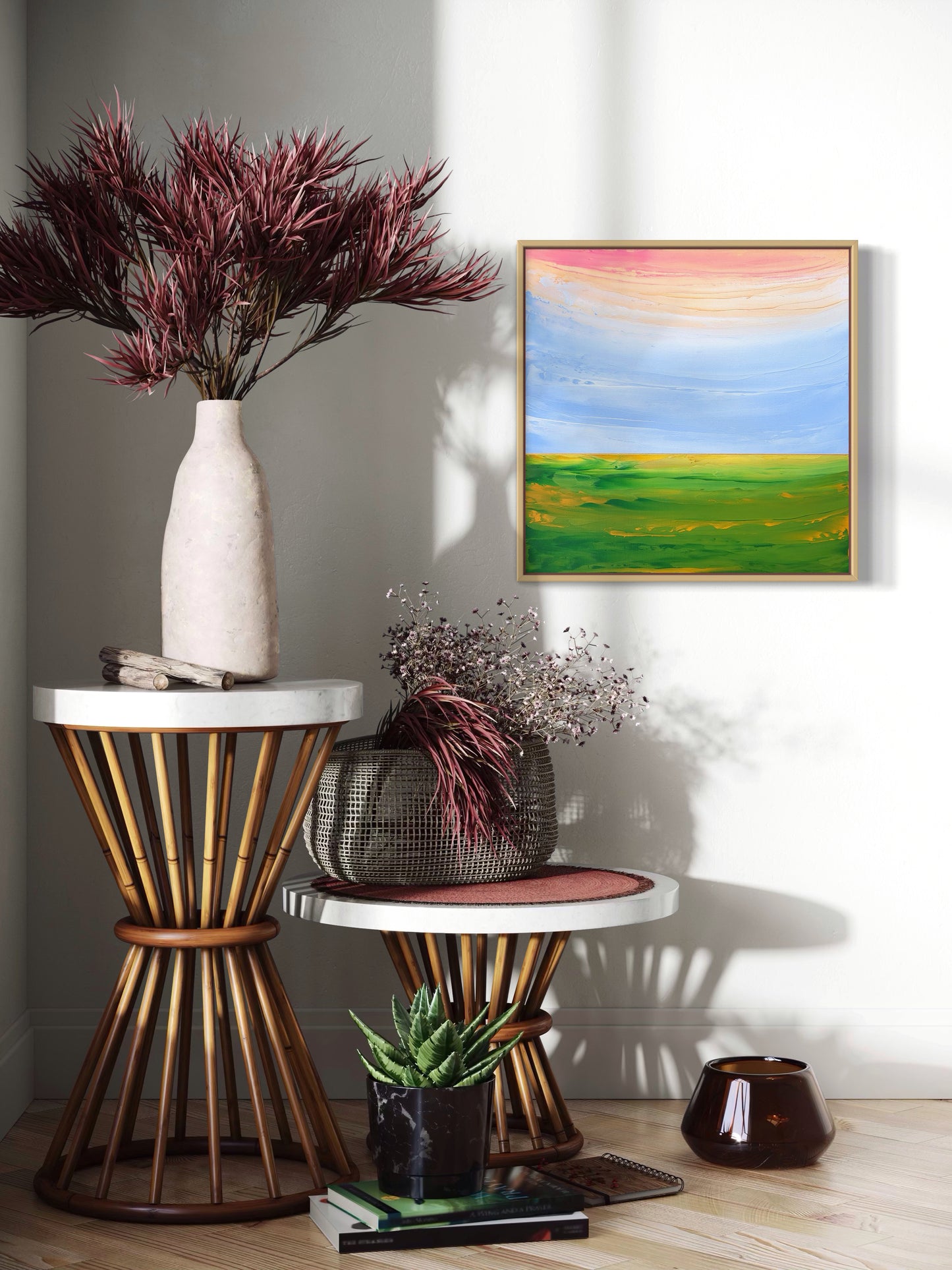 "Spring Daylight" - 40 x 40 cm