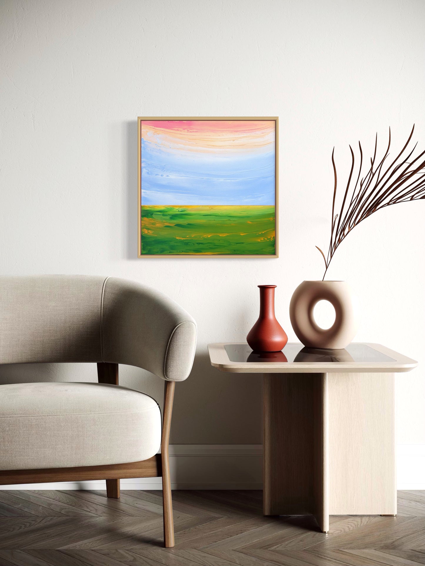 "Spring Daylight" - 40 x 40 cm