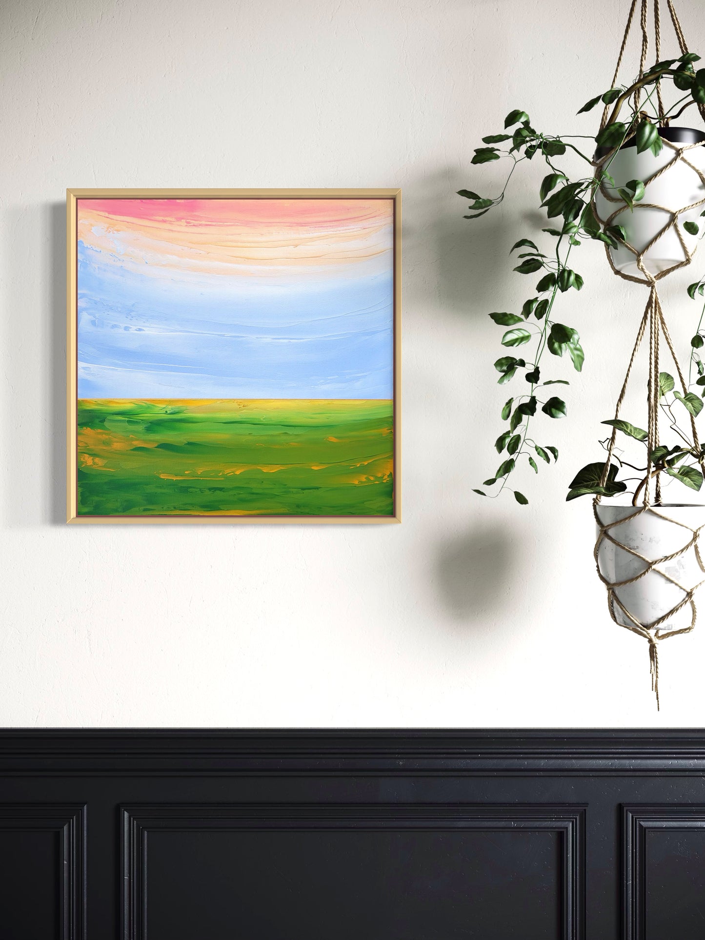 "Spring Daylight" - 40 x 40 cm