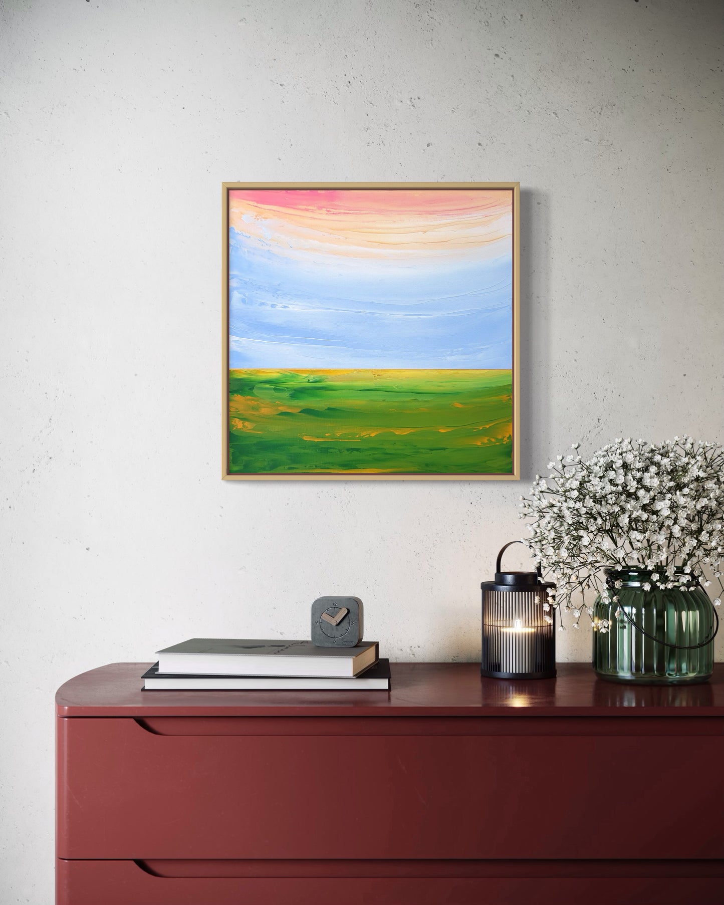 "Spring Daylight" - 40 x 40 cm