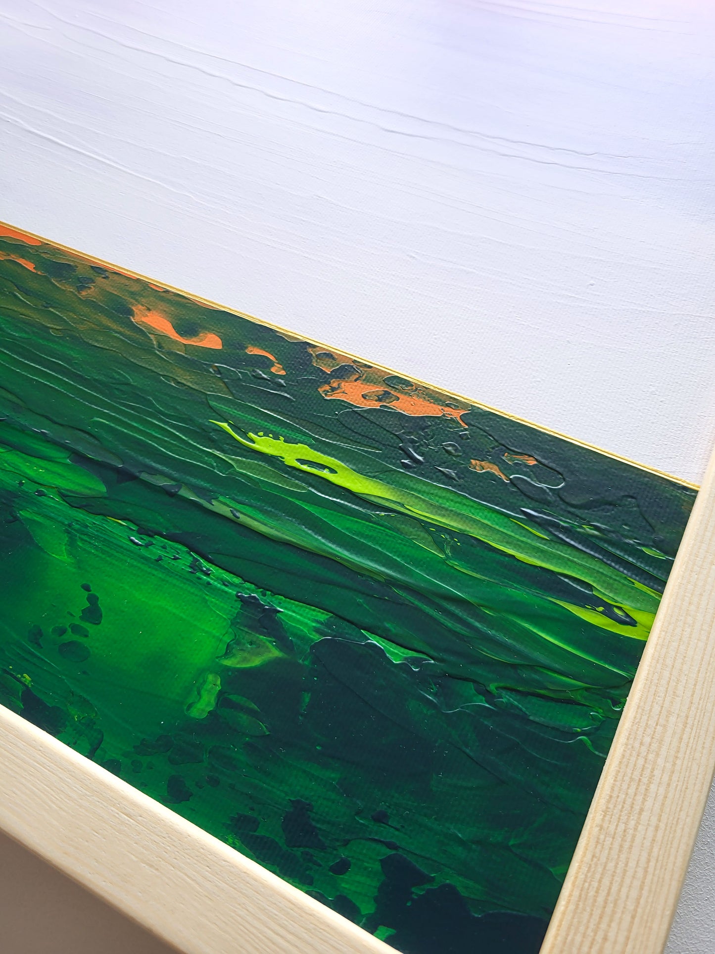 "When The Wetlands Say Goodnight" - 40 x 40 cm