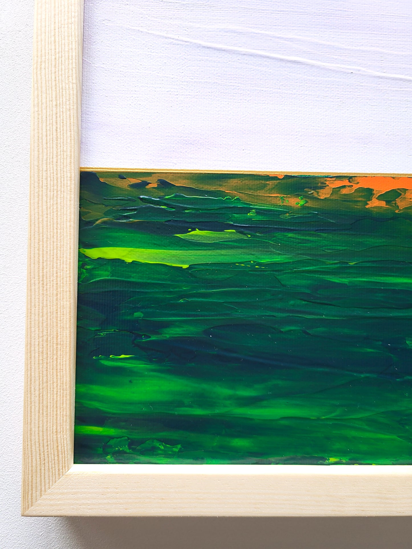 "When The Wetlands Say Goodnight" - 40 x 40 cm