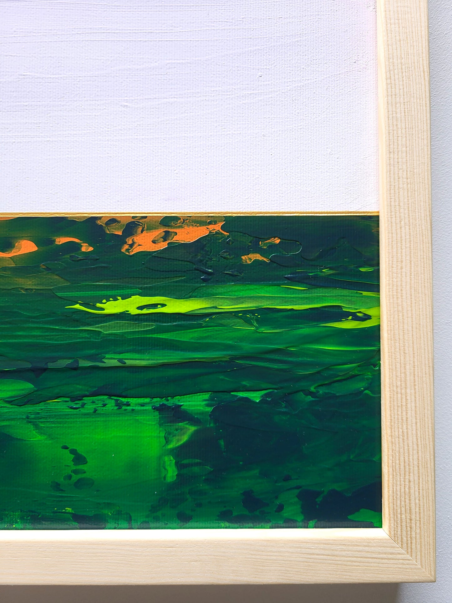 "When The Wetlands Say Goodnight" - 40 x 40 cm