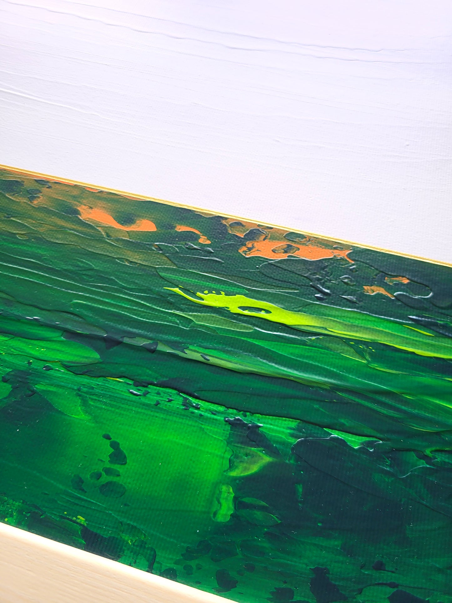 "When The Wetlands Say Goodnight" - 40 x 40 cm