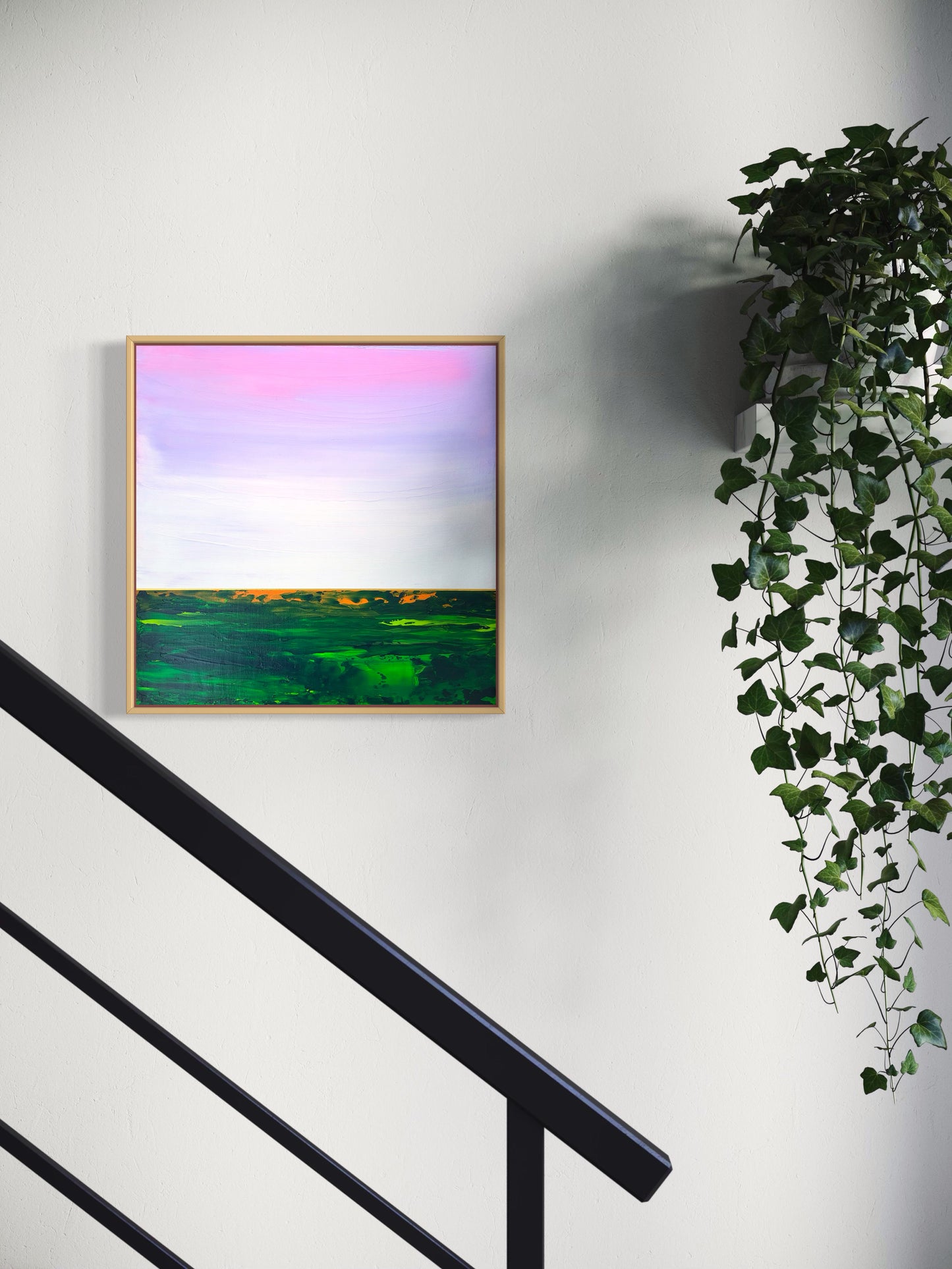 "When The Wetlands Say Goodnight" - 40 x 40 cm