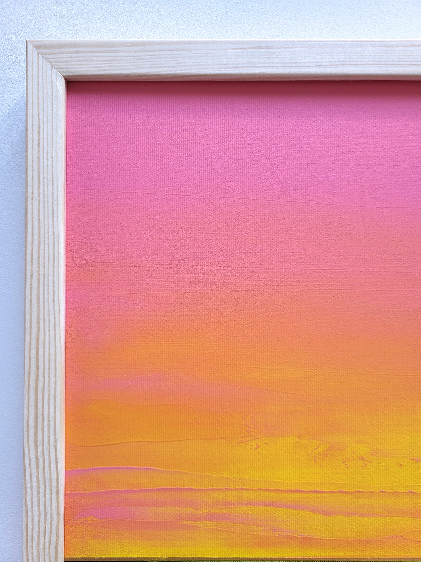 "Warm Place" - 40 x 40 cm