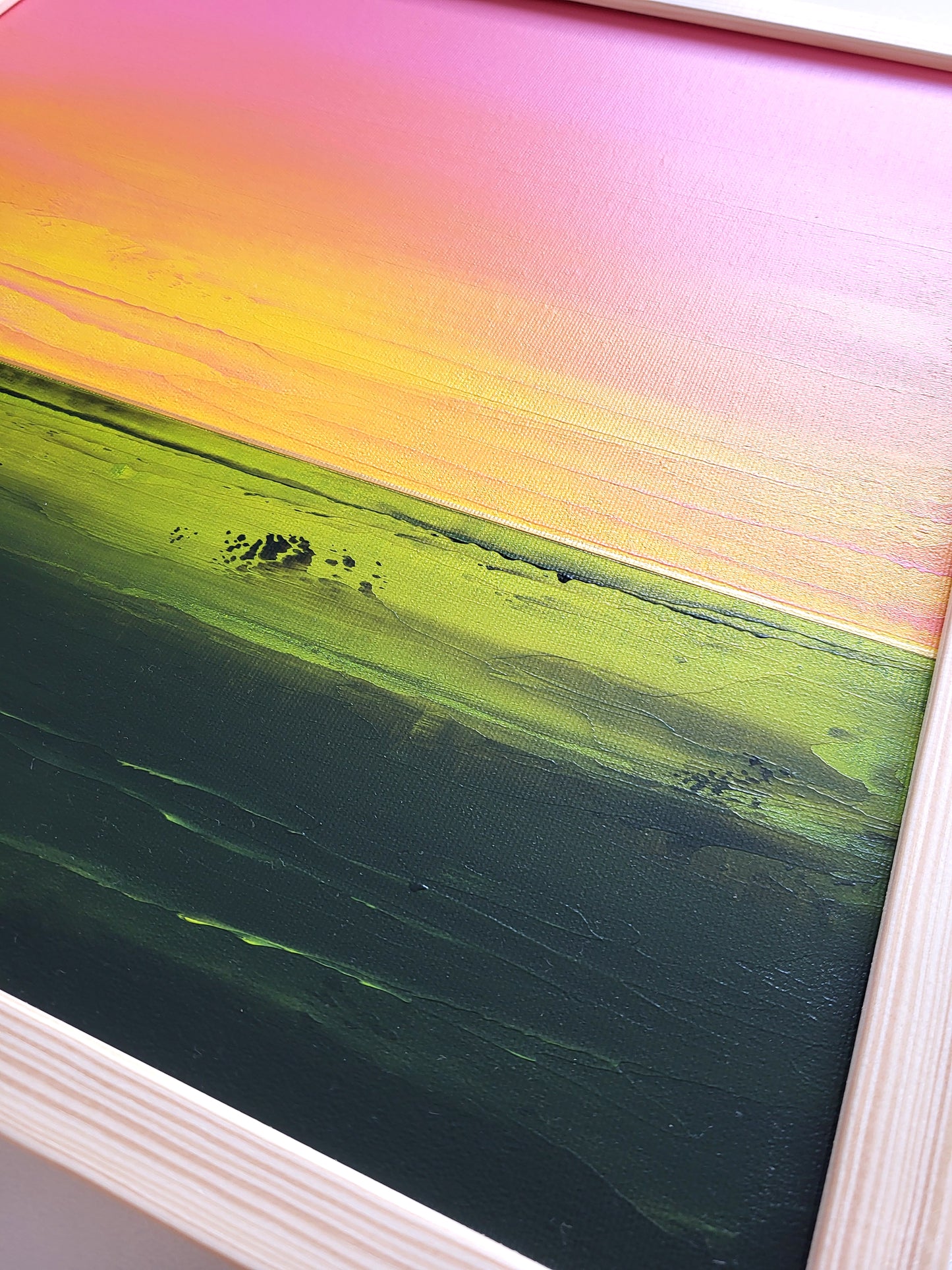 "Warm Place" - 40 x 40 cm