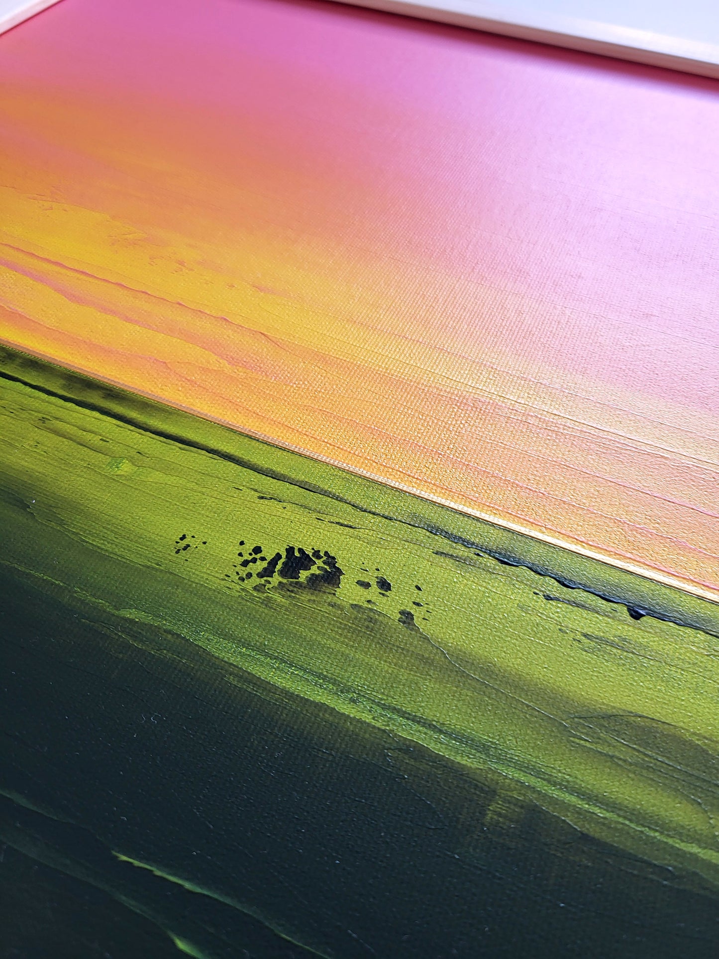 "Warm Place" - 40 x 40 cm