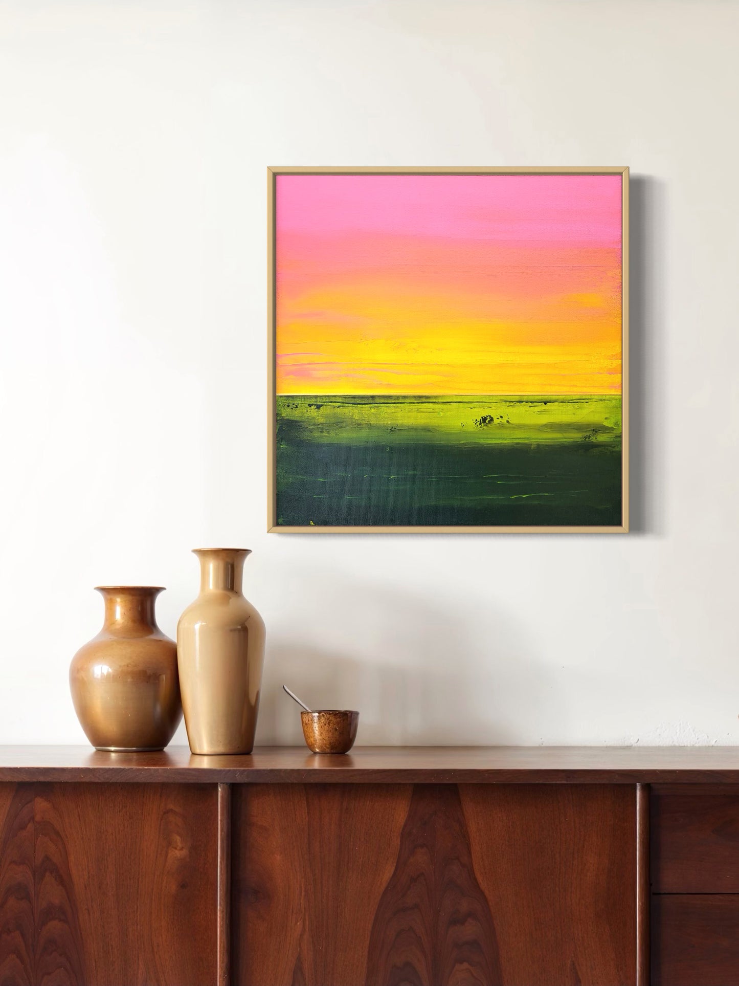 "Warm Place" - 40 x 40 cm