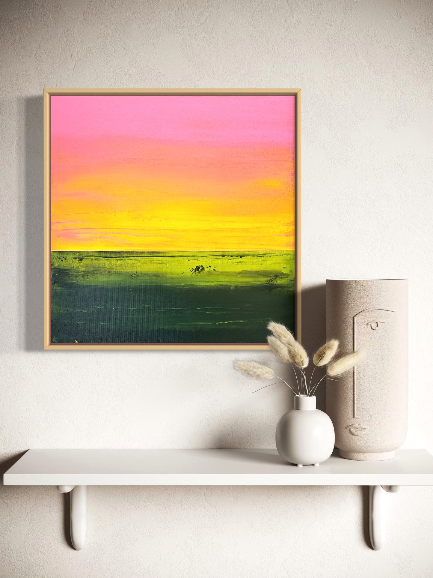 "Warm Place" - 40 x 40 cm