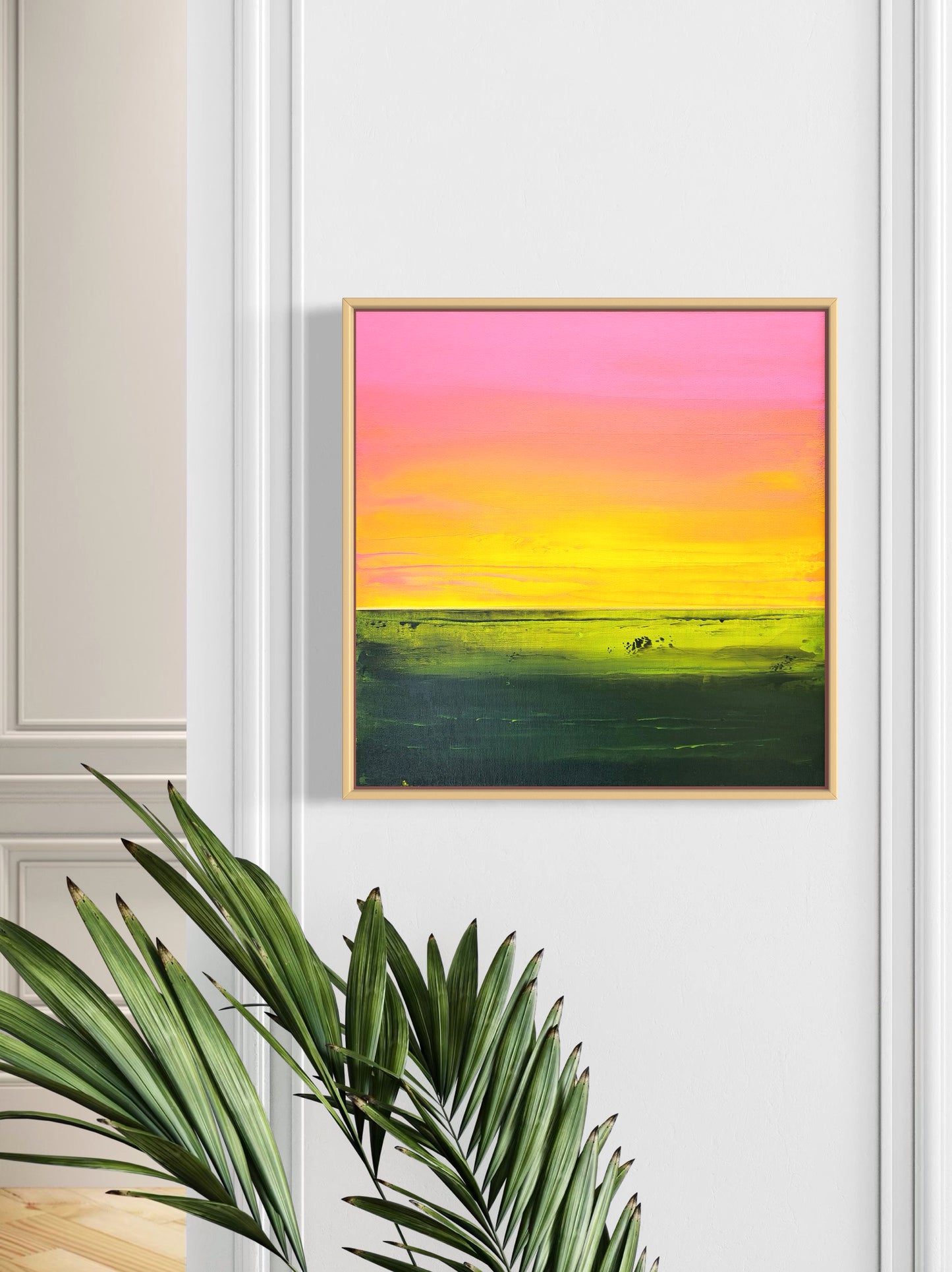 "Warm Place" - 40 x 40 cm